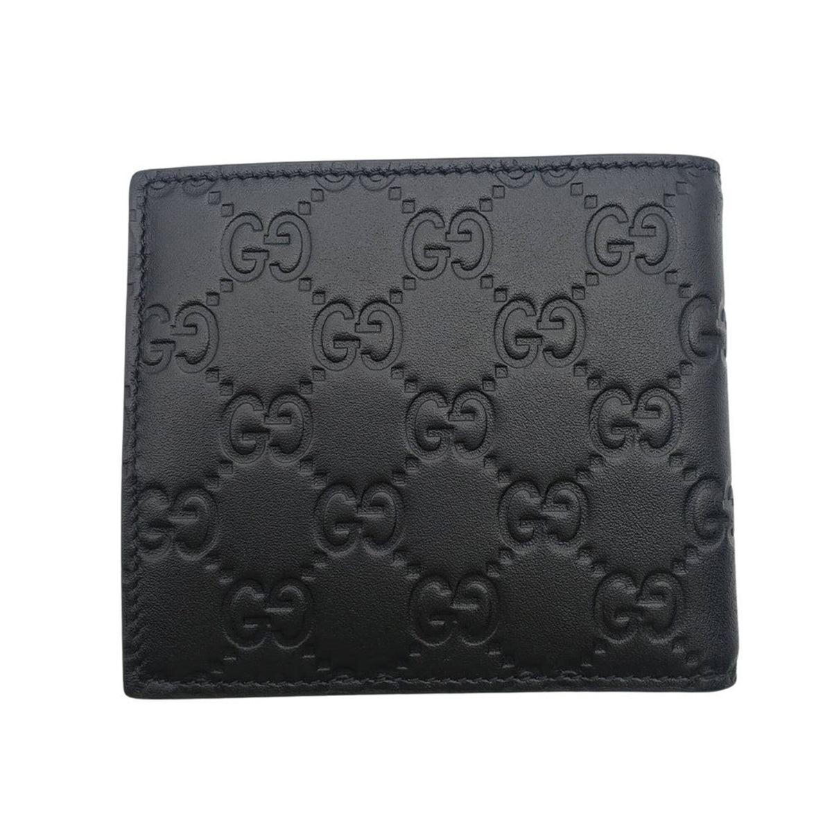 Gucci Black Leather Wallet (Bi-Fold) (Pre-Owned)