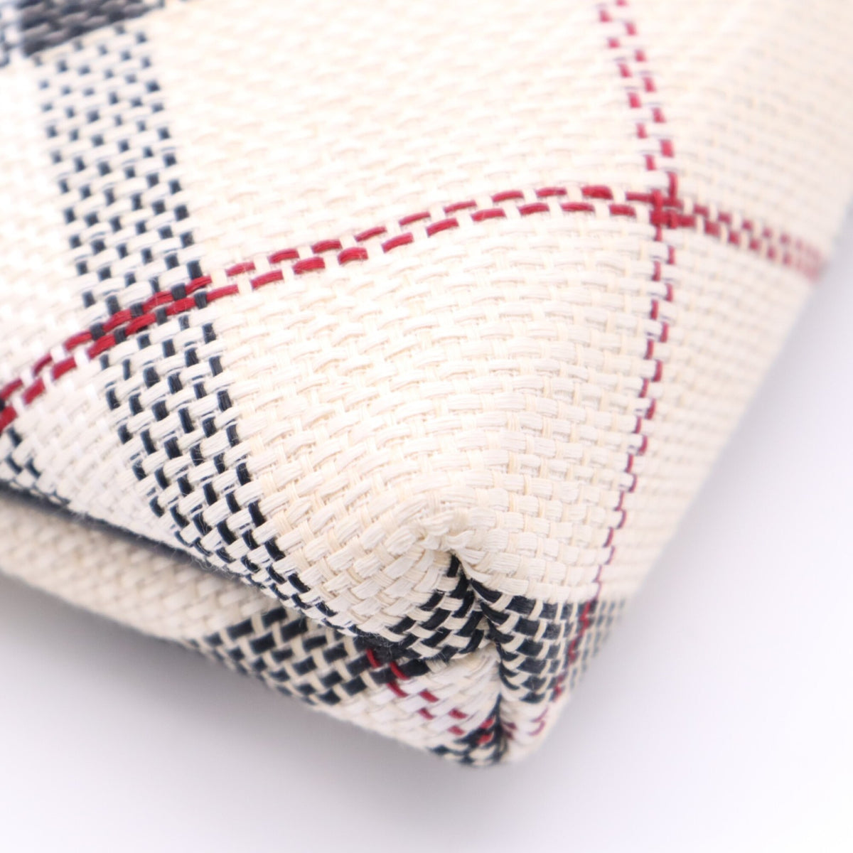 Burberry Beige White Handbag (Pre-Owned)