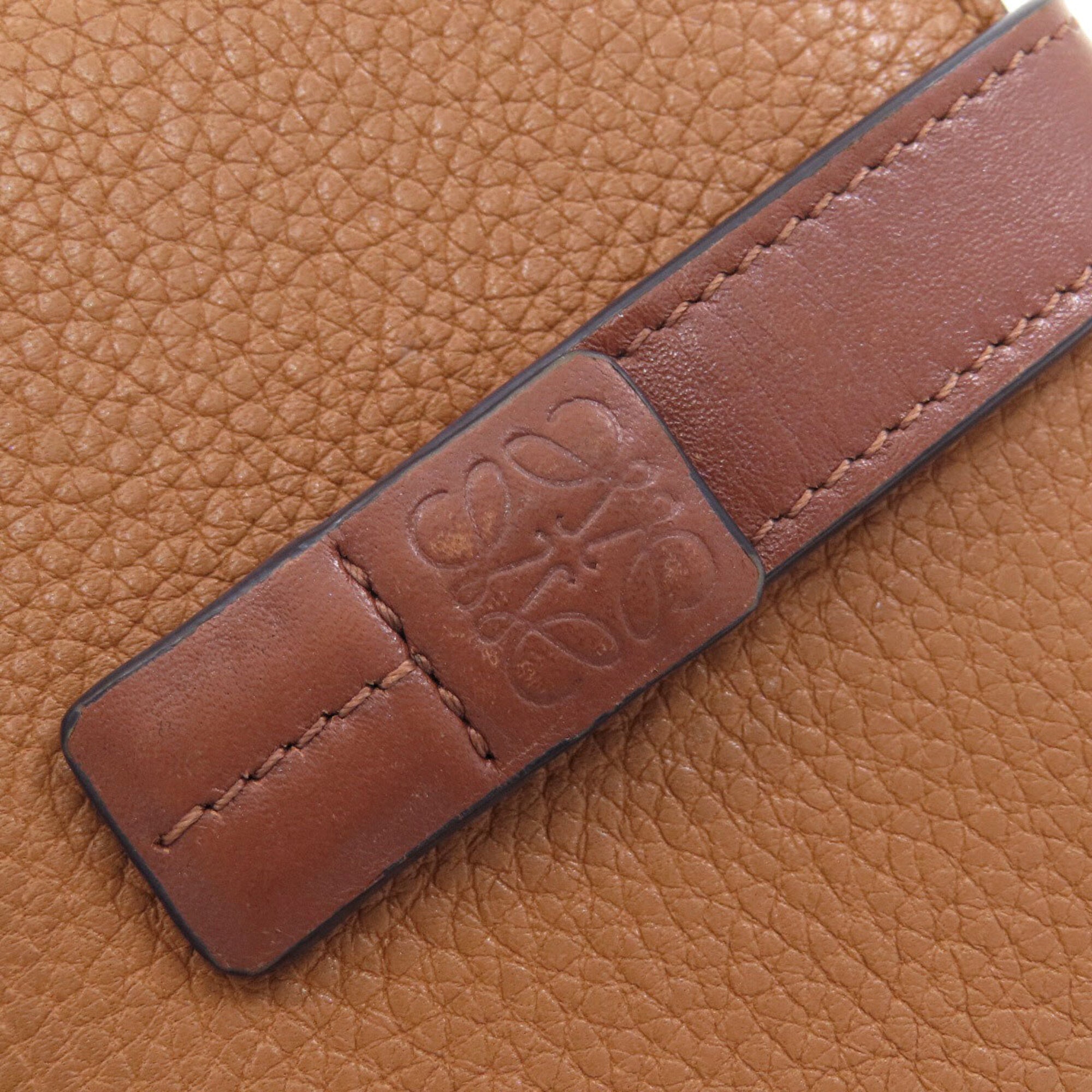 Loewe Brown Leather Wallet (Bi-Fold) (Pre-Owned)