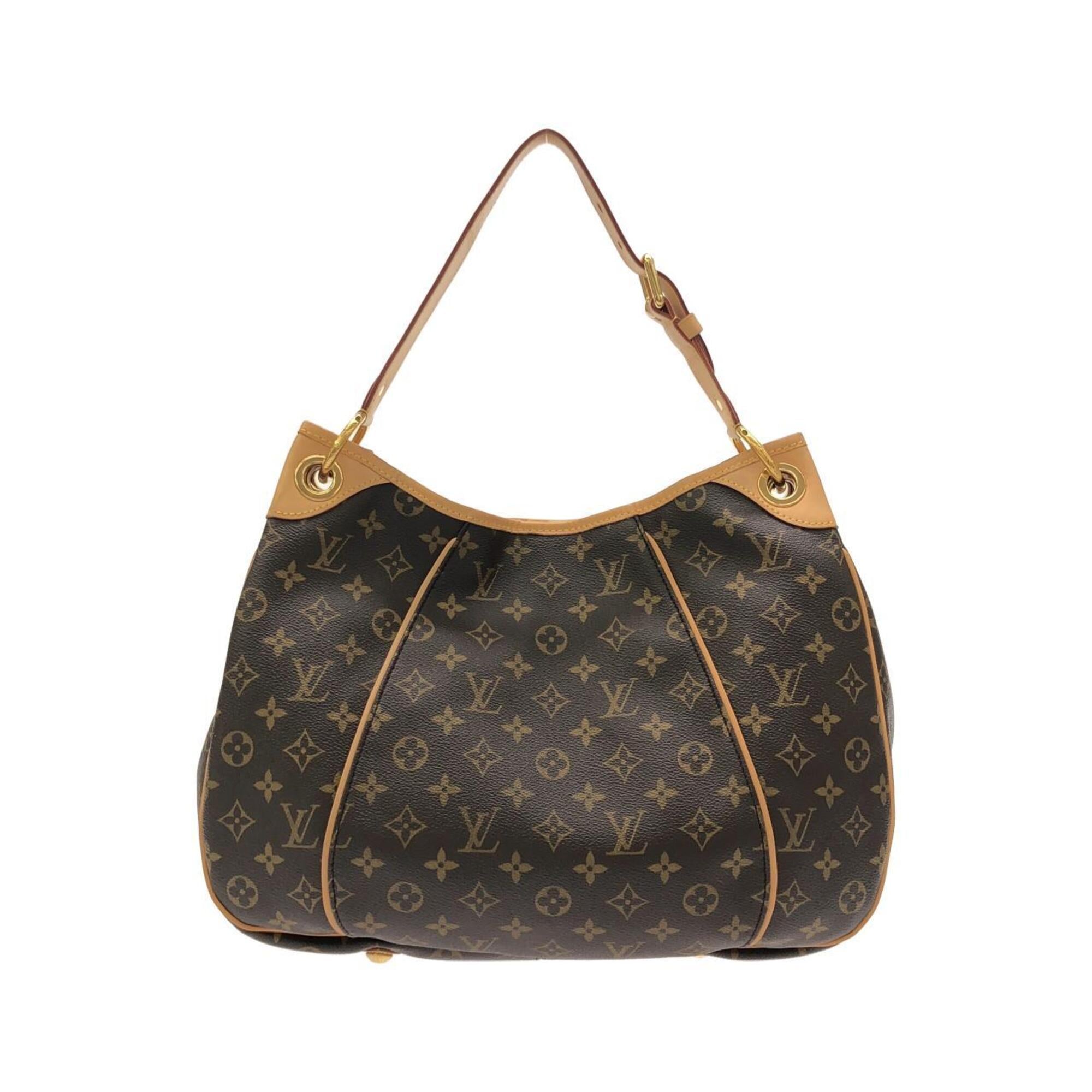Louis Vuitton Marron Coated Canvas Shoulder Bag (Pre-Owned)