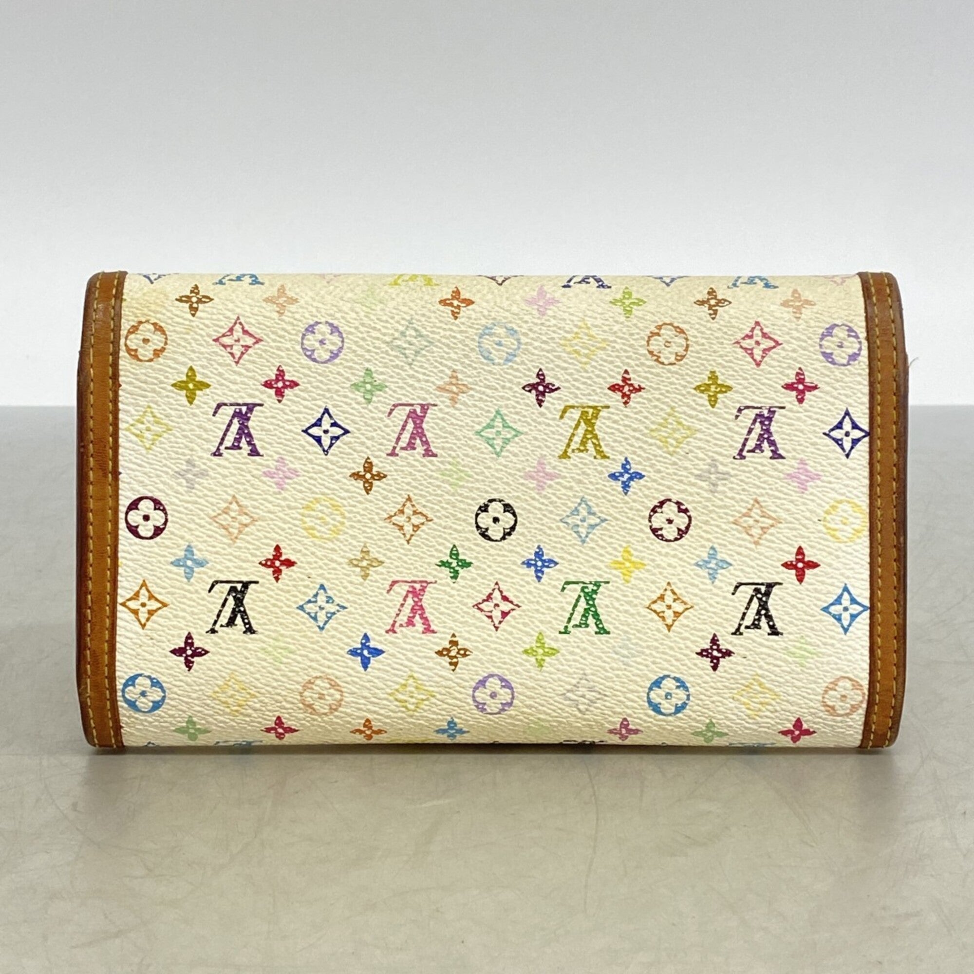 Louis Vuitton Blanc Long Wallet (Tri-Fold) (Pre-Owned)