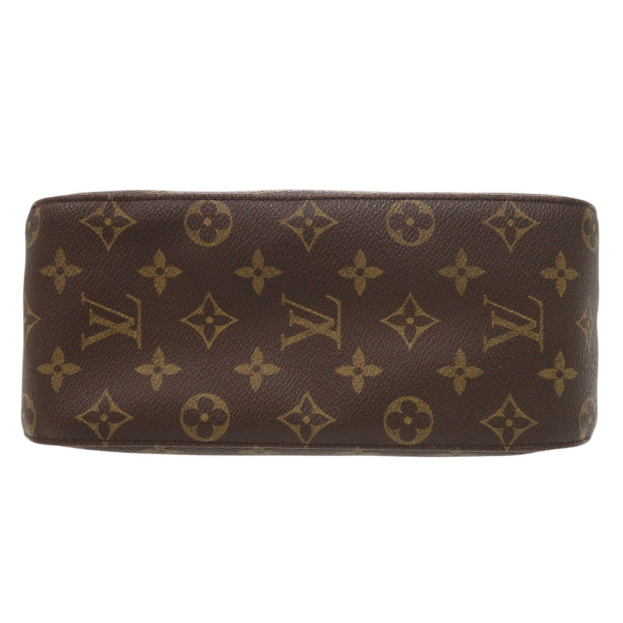 Louis Vuitton Brown Monogram Canvas Shoulder Bag (Pre-Owned)