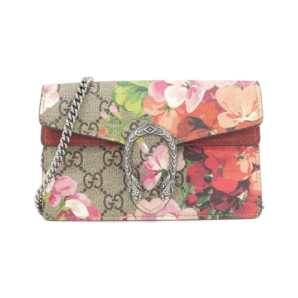 Gucci Beige Gg Supreme Canvas Shoulder Bag (Pre-Owned)