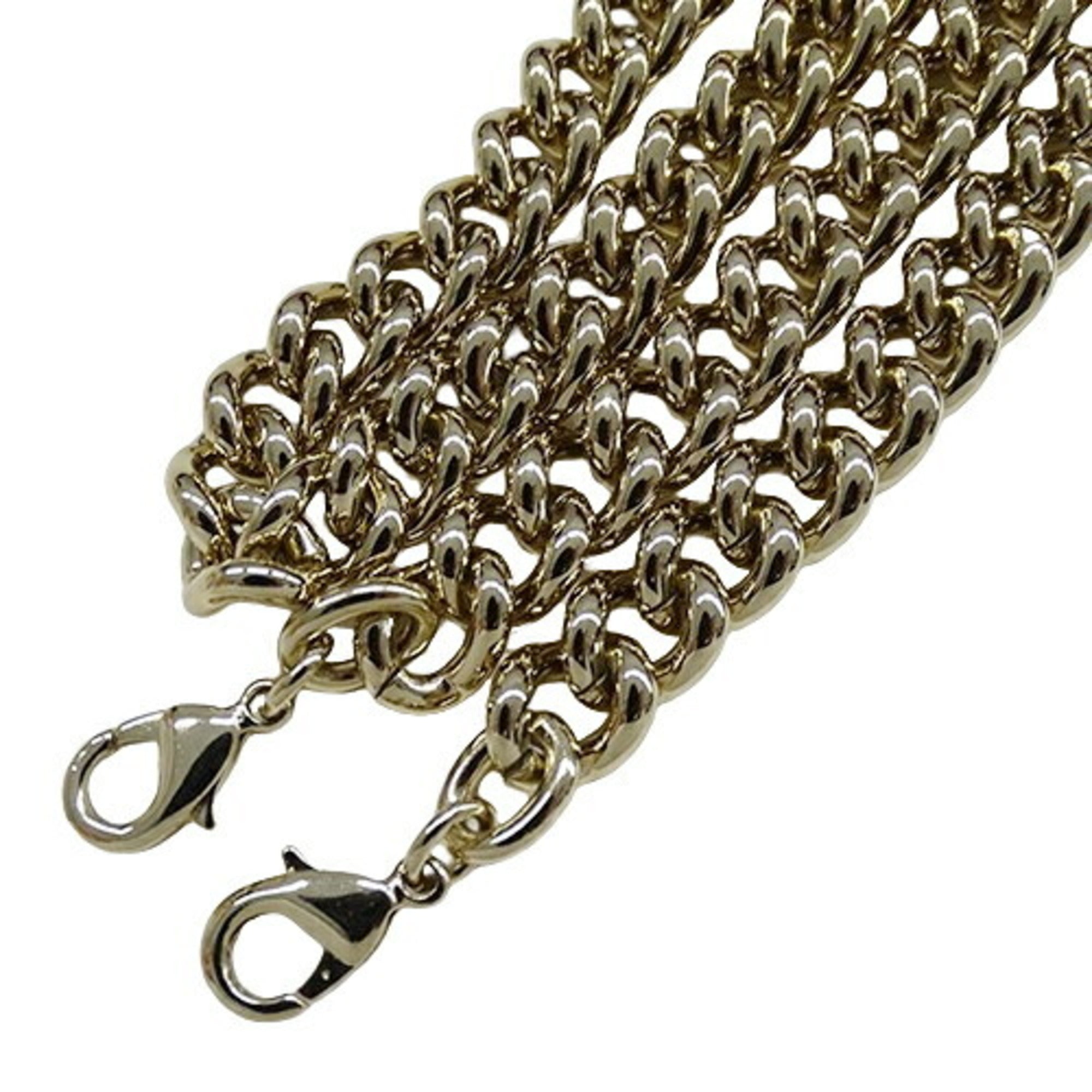 Gucci Red Color Leather Chain/Shoulder Wallet (Pre-Owned)