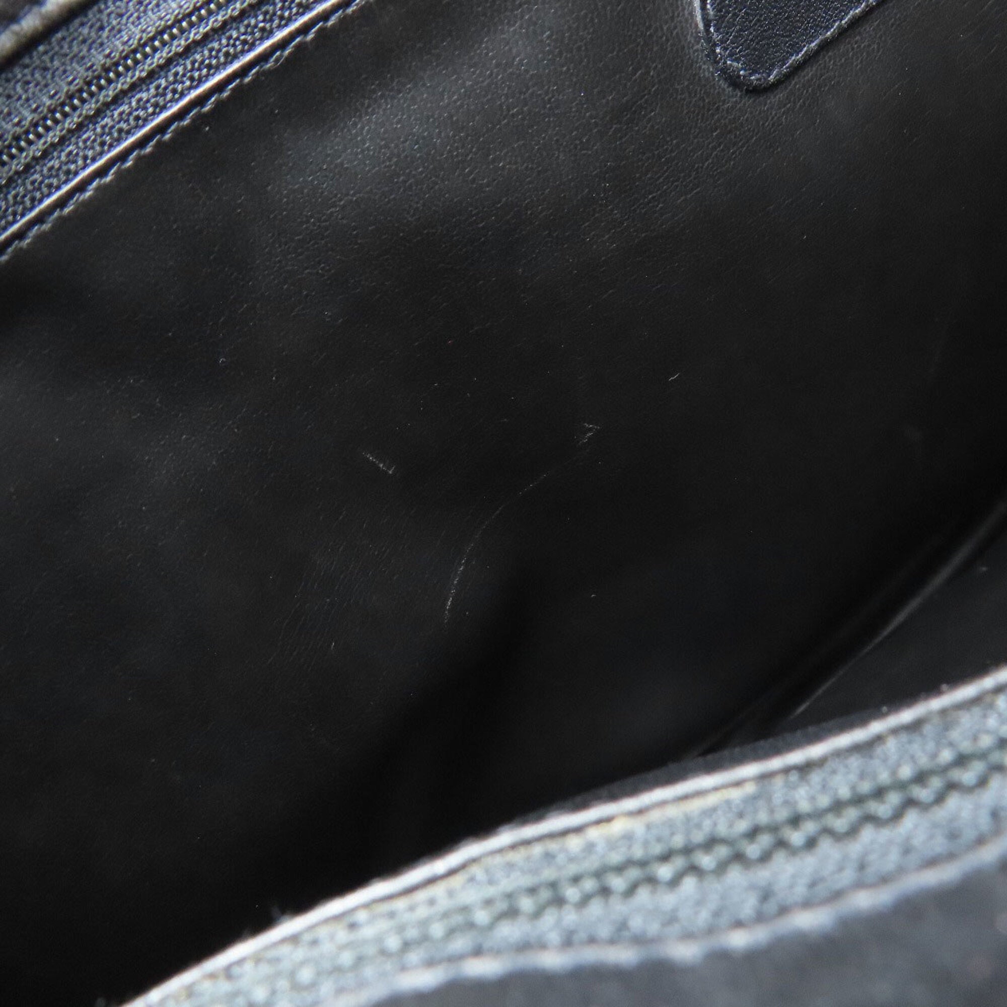Chanel Black Canvas Briefcase (Pre-Owned)