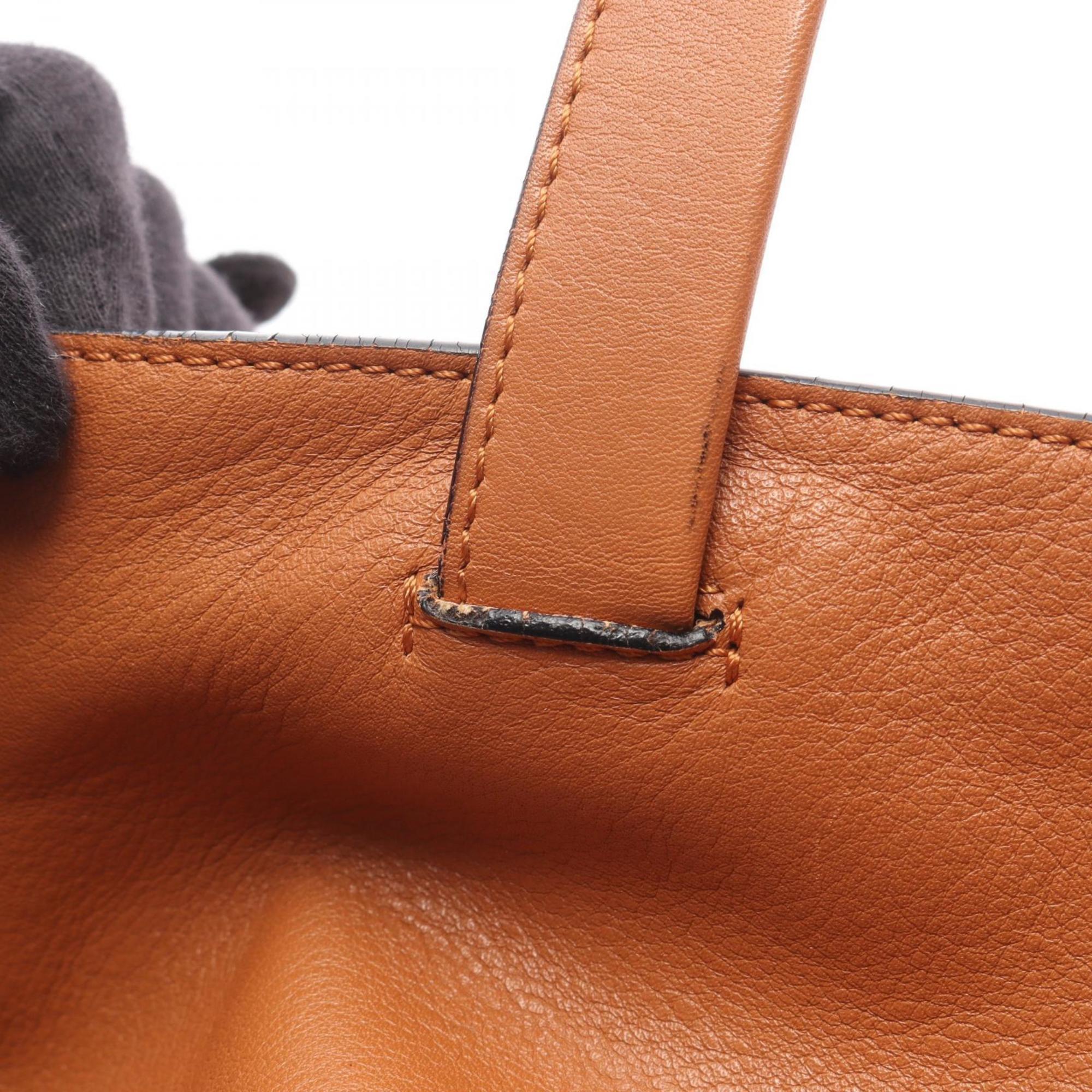 Loewe Brown Leather Tote Bag (Pre-Owned)
