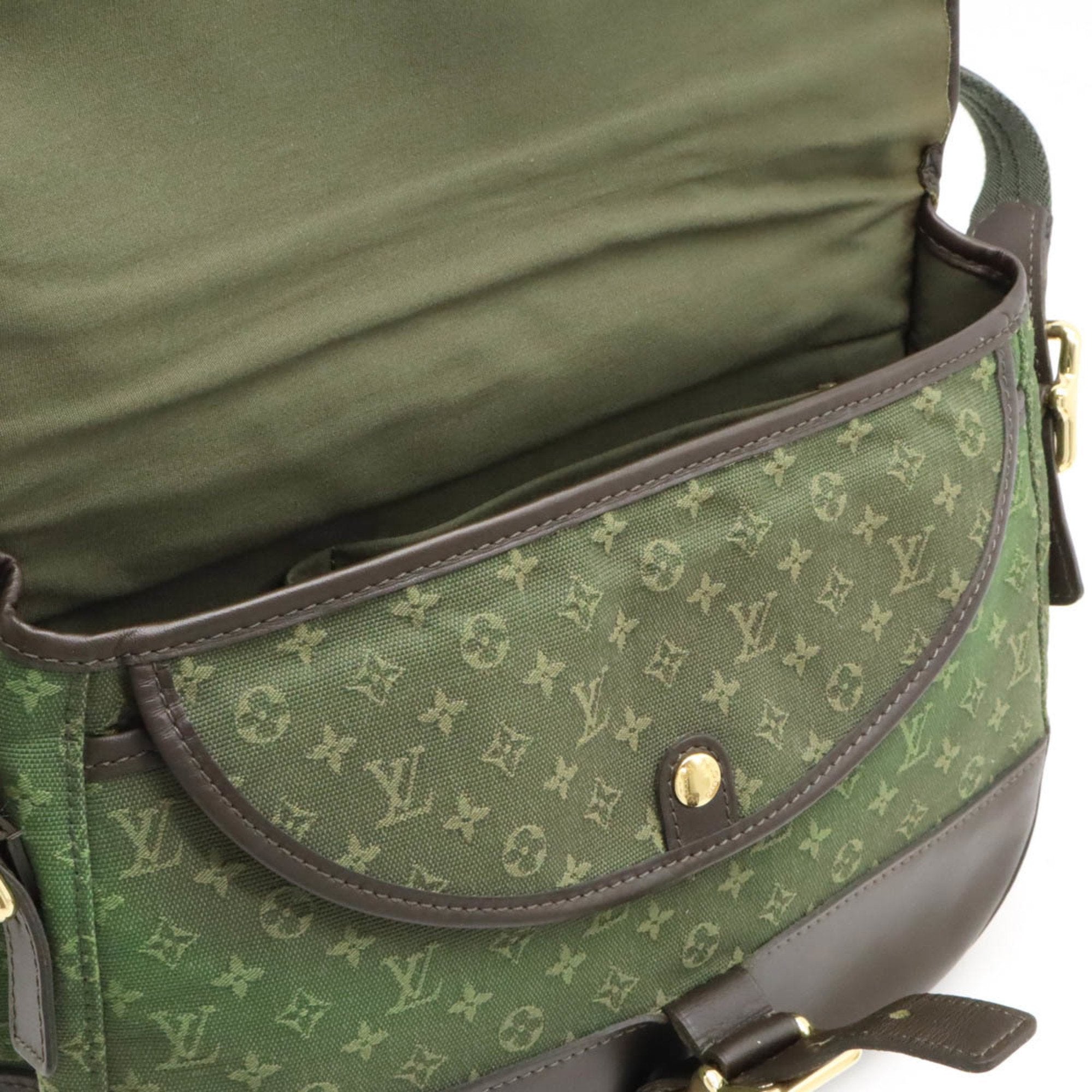 Louis Vuitton Tst Khaki Monogram Leather Shoulder Bag (Pre-Owned)