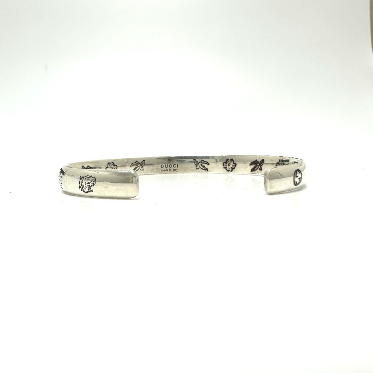 Gucci Silver Silver 925 Bangle (Pre-Owned)