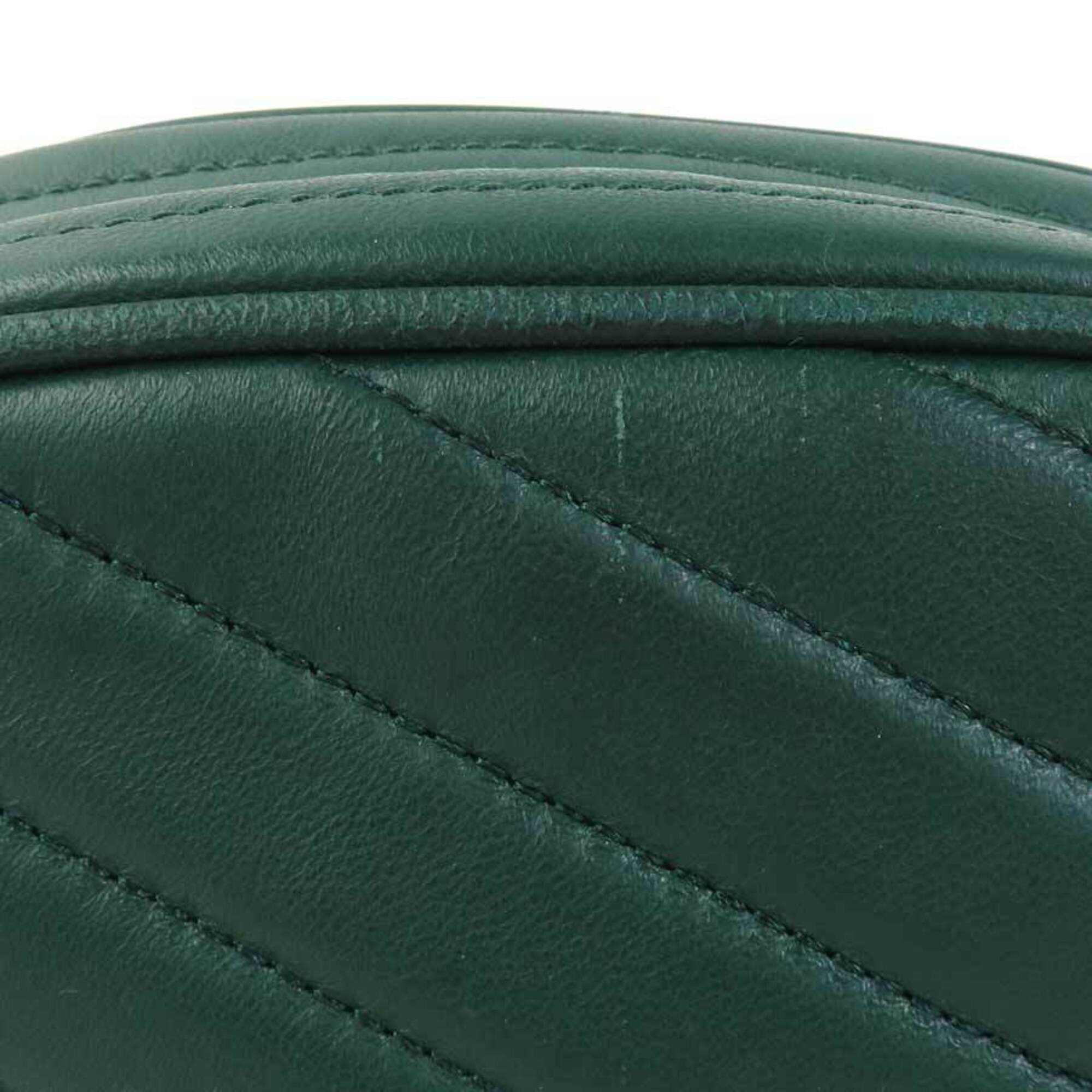 Tory Burch Green Leather Shoulder Bag (Pre-Owned)