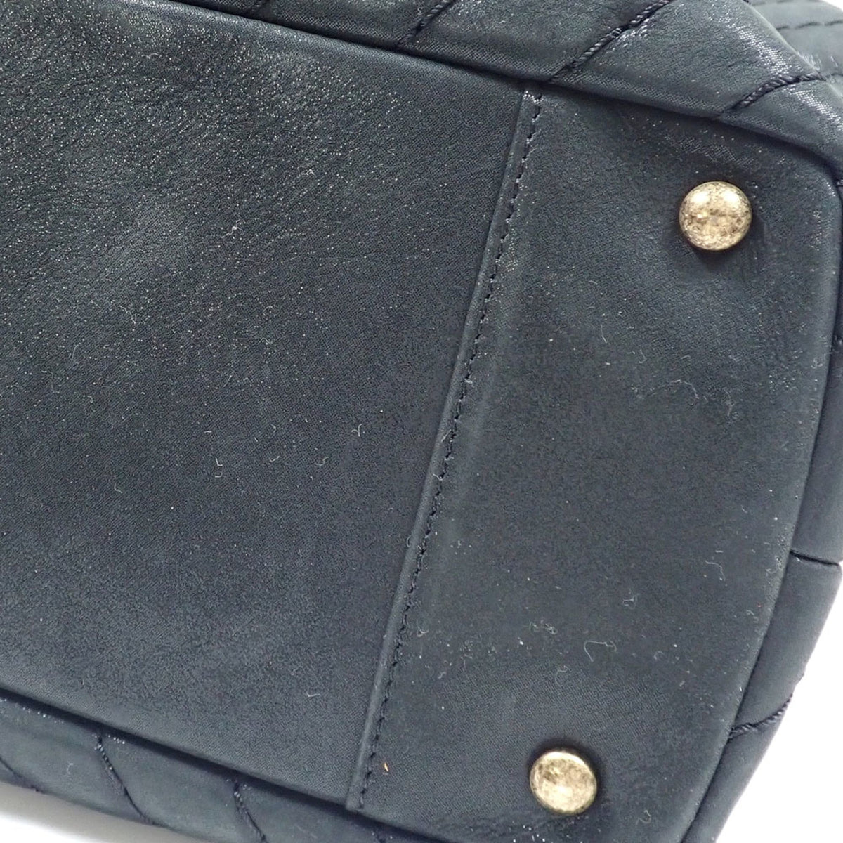 Chanel Black Leather Tote Bag (Pre-Owned)