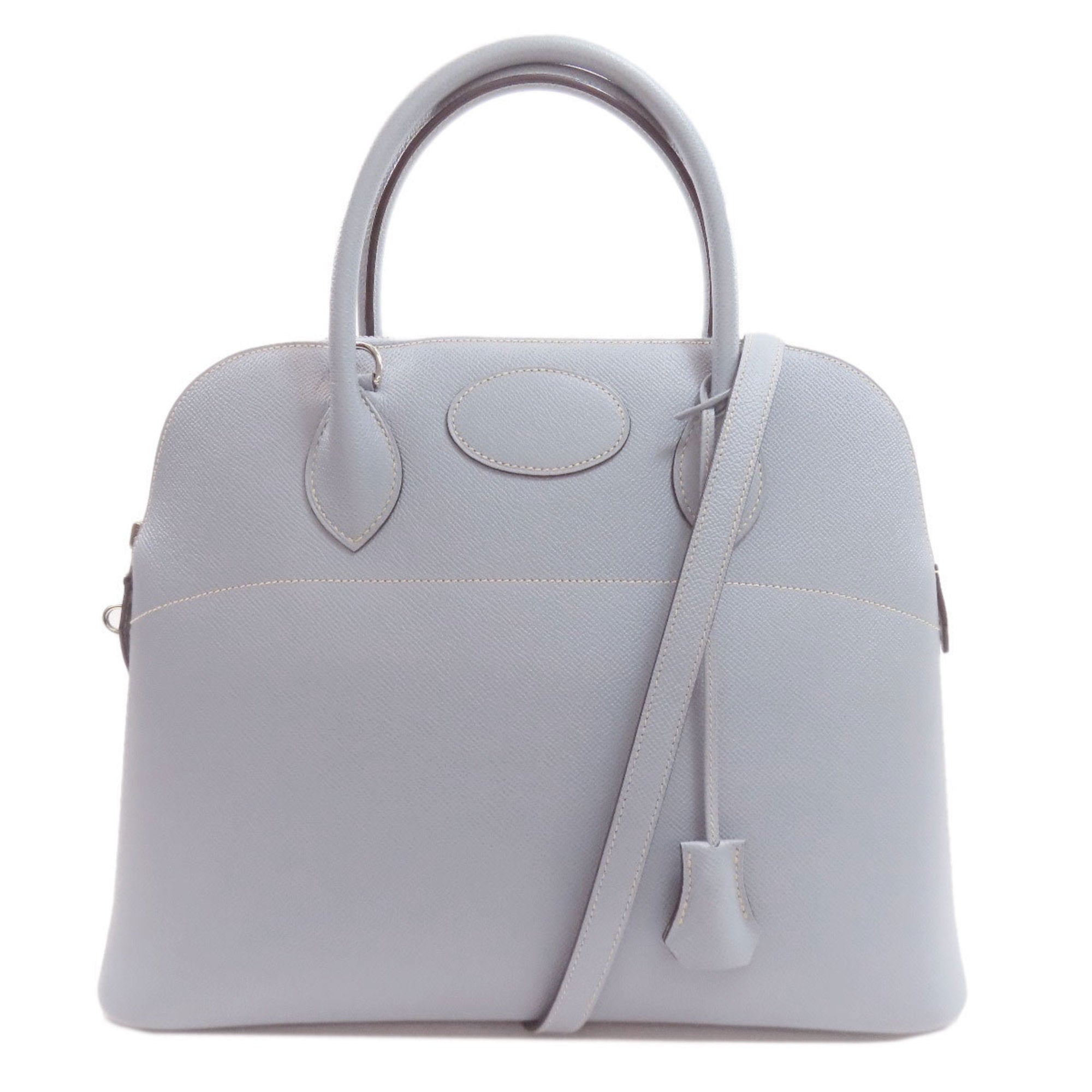 Hermes Light Blue Epsom Leather Handbag (Pre-Owned)