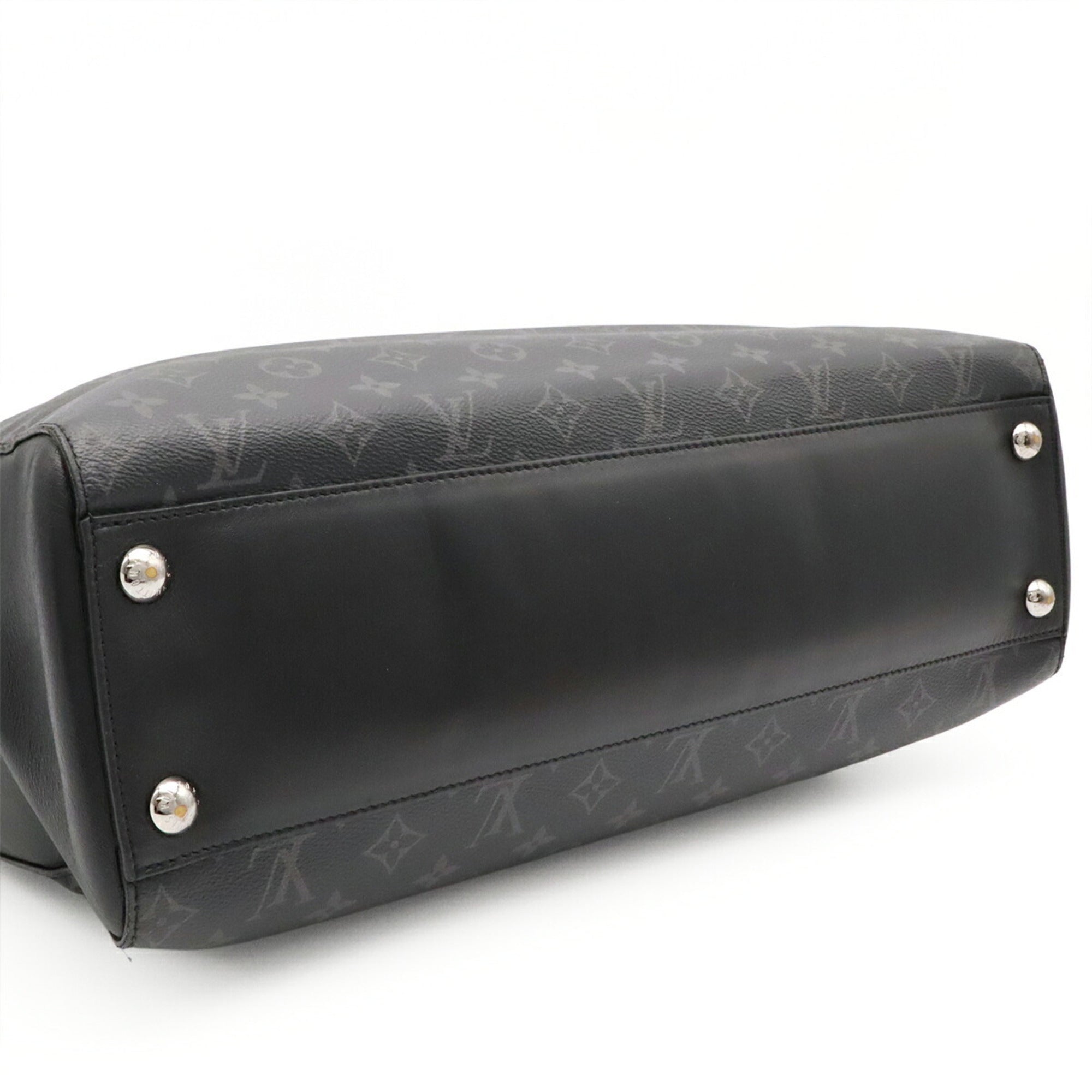Louis Vuitton Black Gray Monogram Eclipse Handbag Pouch Tote Bag (Pre-Owned)