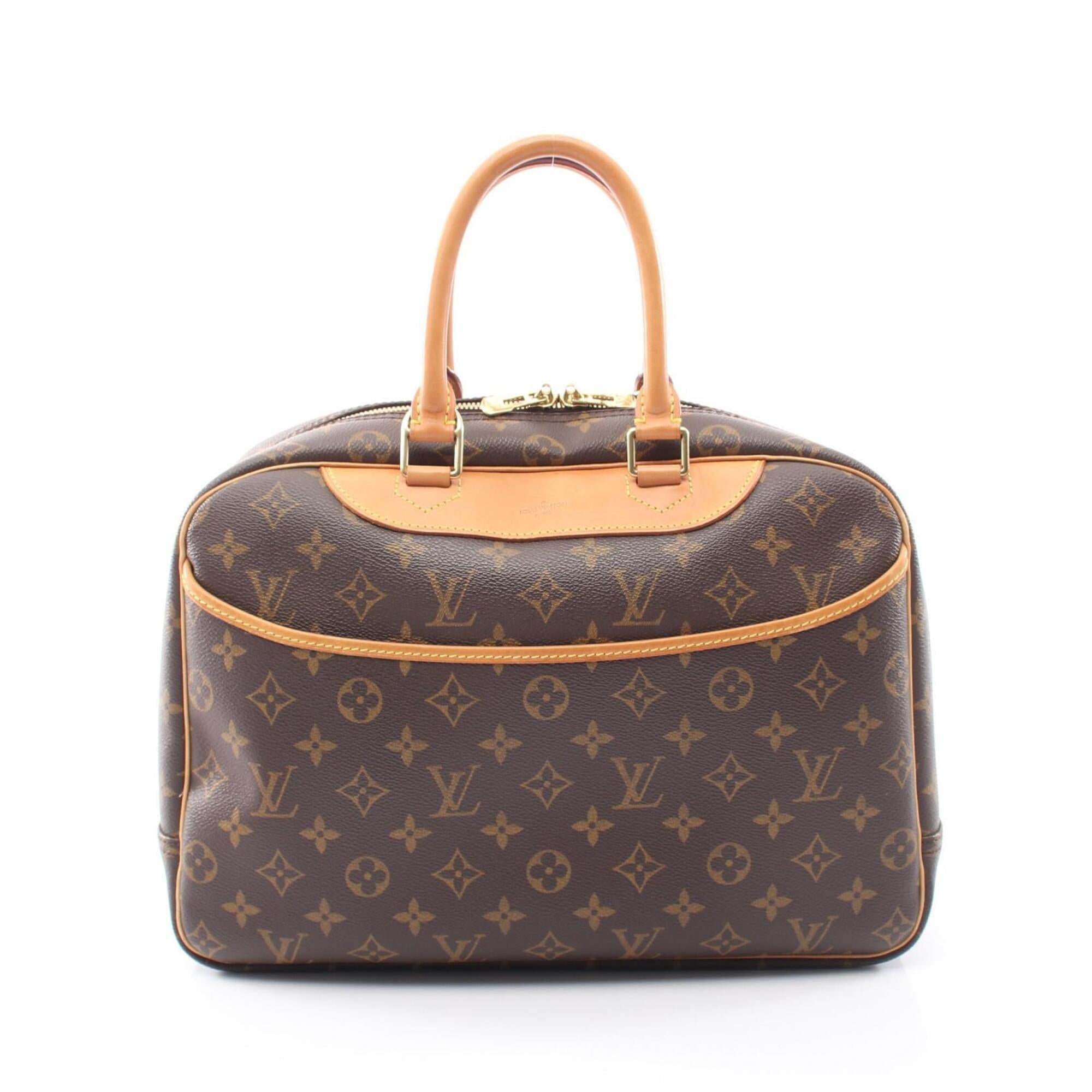 Louis Vuitton Brown Monogram Coated Canvas Handbag (Pre-Owned)