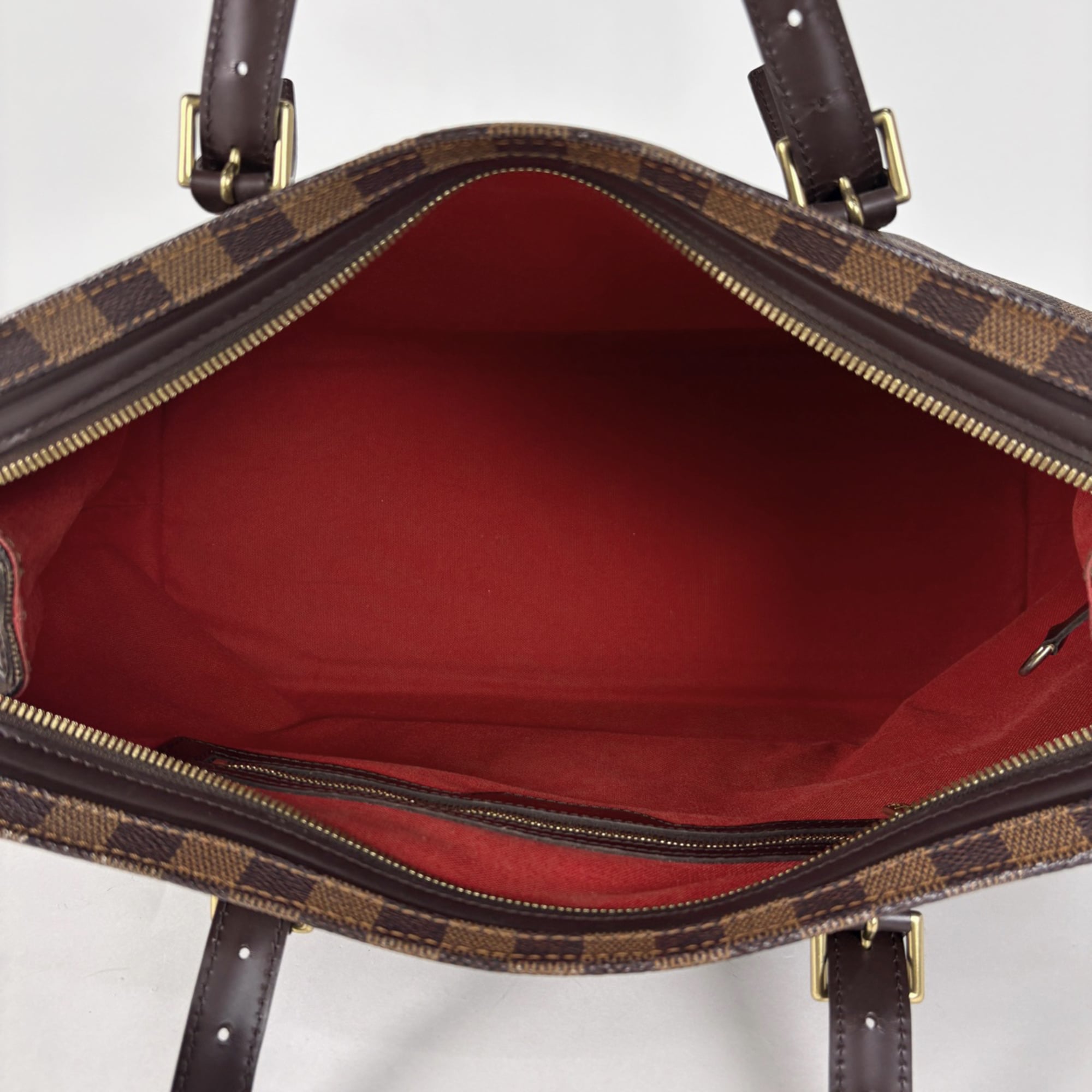 Louis Vuitton Brown Damier Canvas Galle Tote Bag (Pre-Owned)