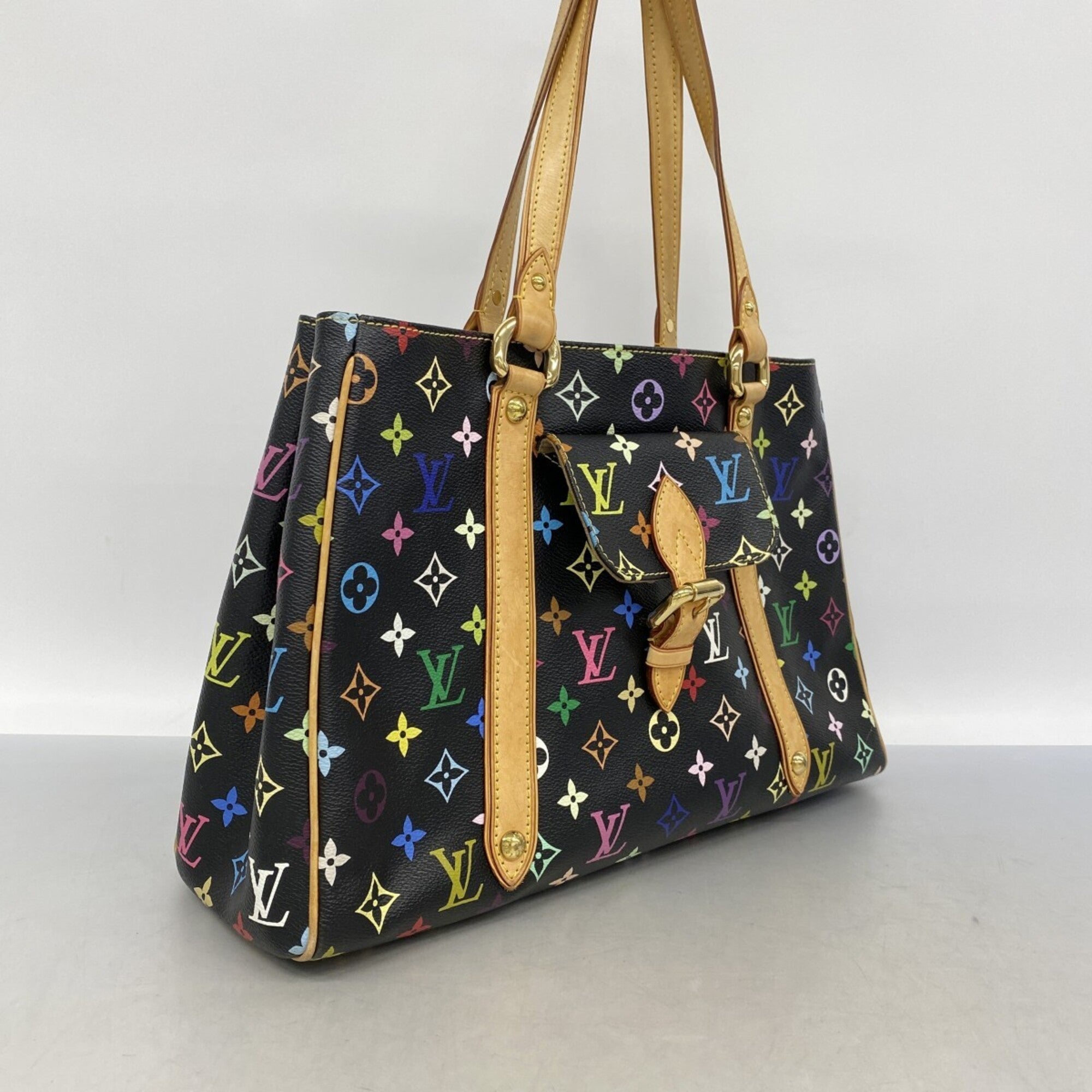 Louis Vuitton Noir Tote Bag (Pre-Owned)