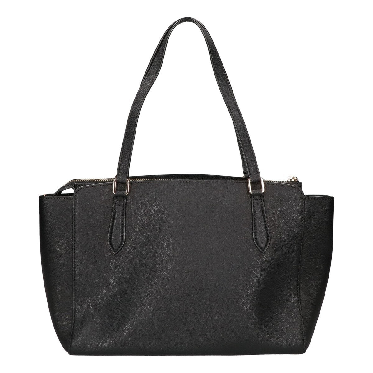 Tory Burch Black Leather Tote Bag (Pre-Owned)