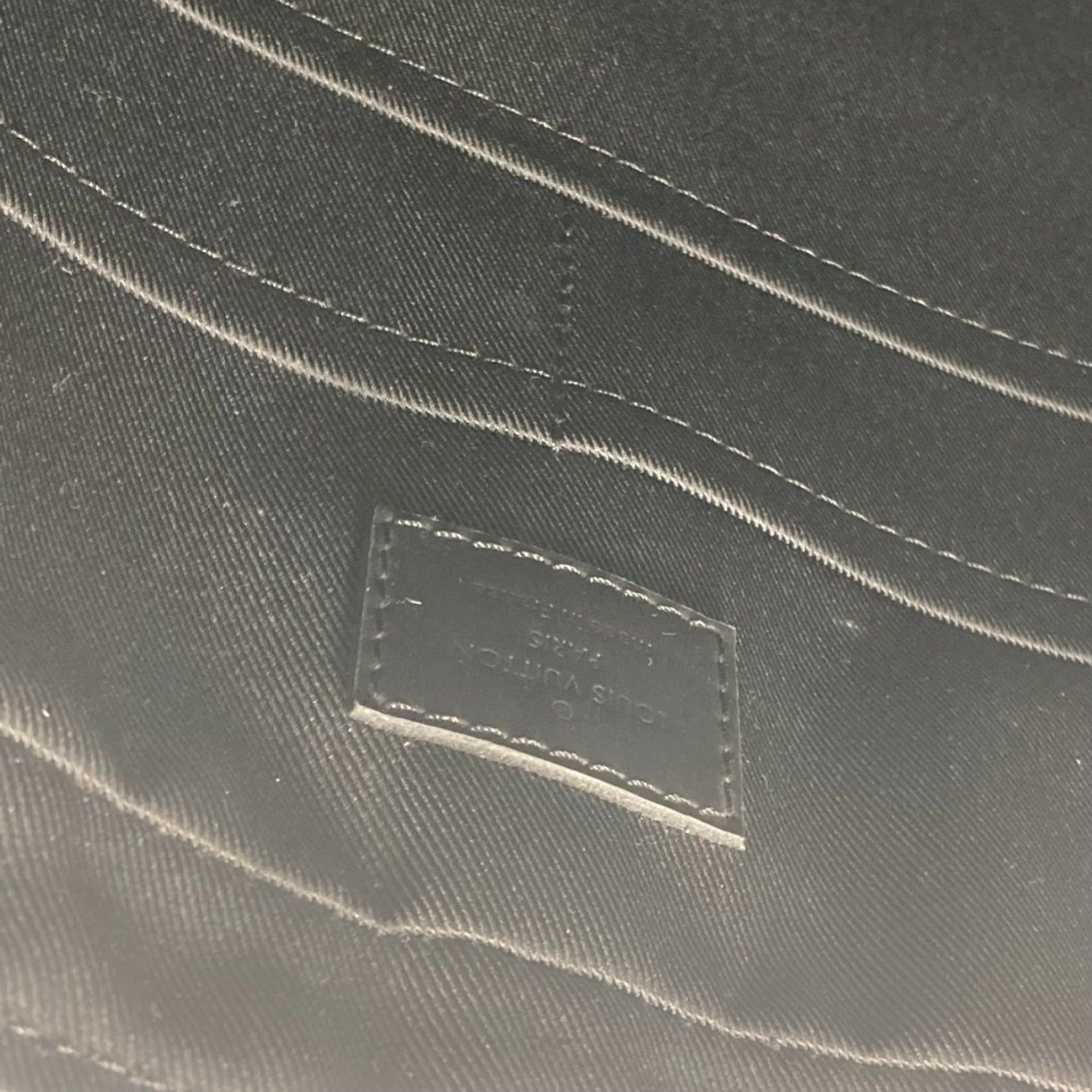 Louis Vuitton Black Damier Graphite Handbag Tote Bag (Pre-Owned)