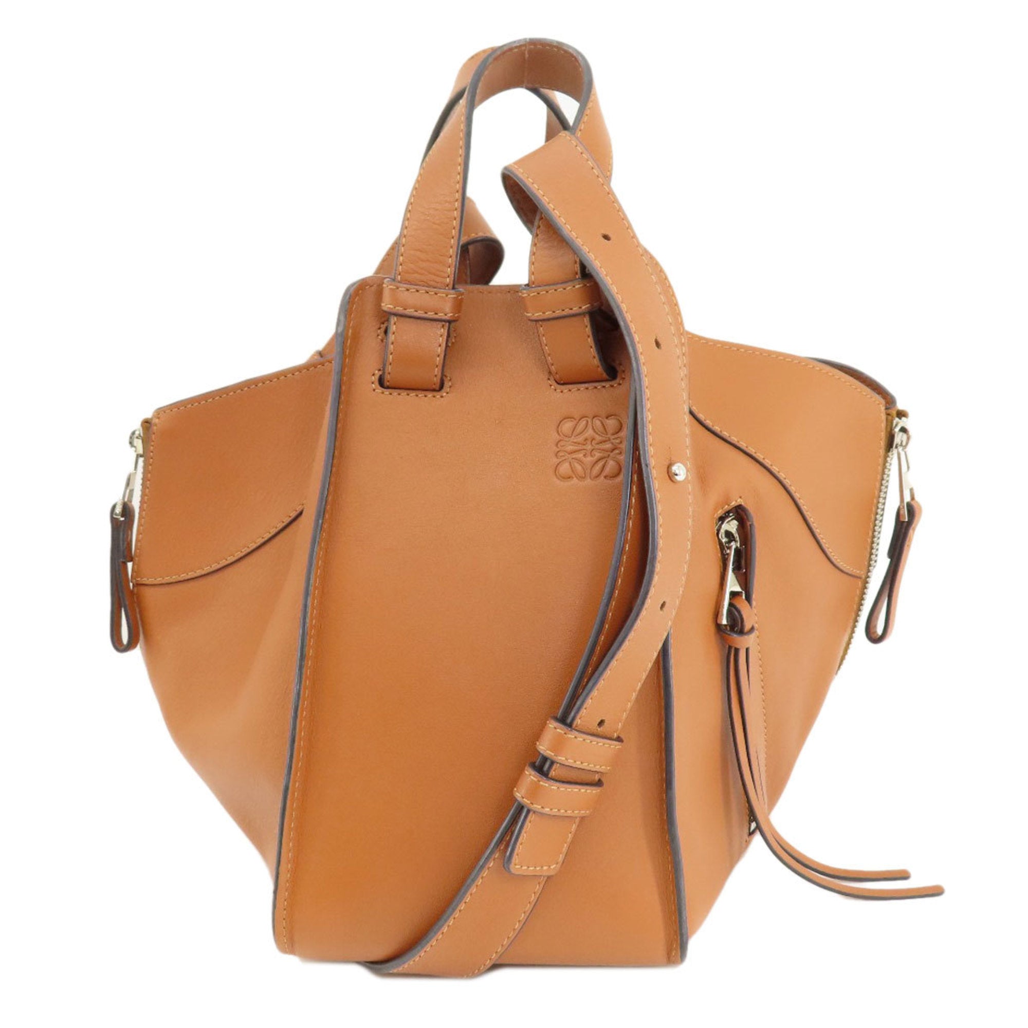 Loewe Hammock Brown Leather Handbag (Pre-Owned)