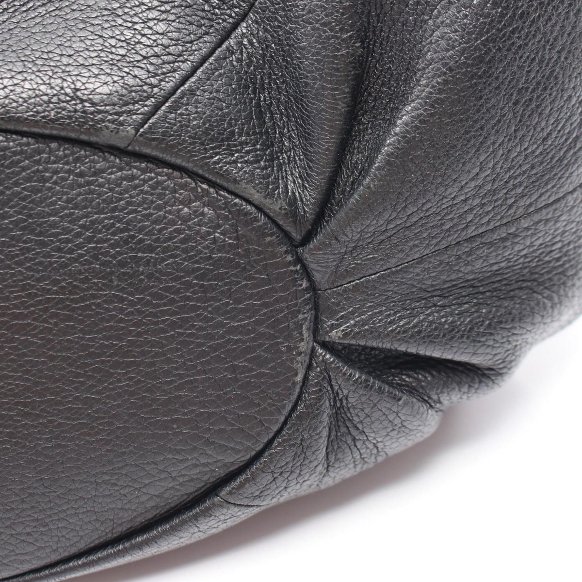 Celine Black Leather Handbag Shoulder Bag (Pre-Owned)