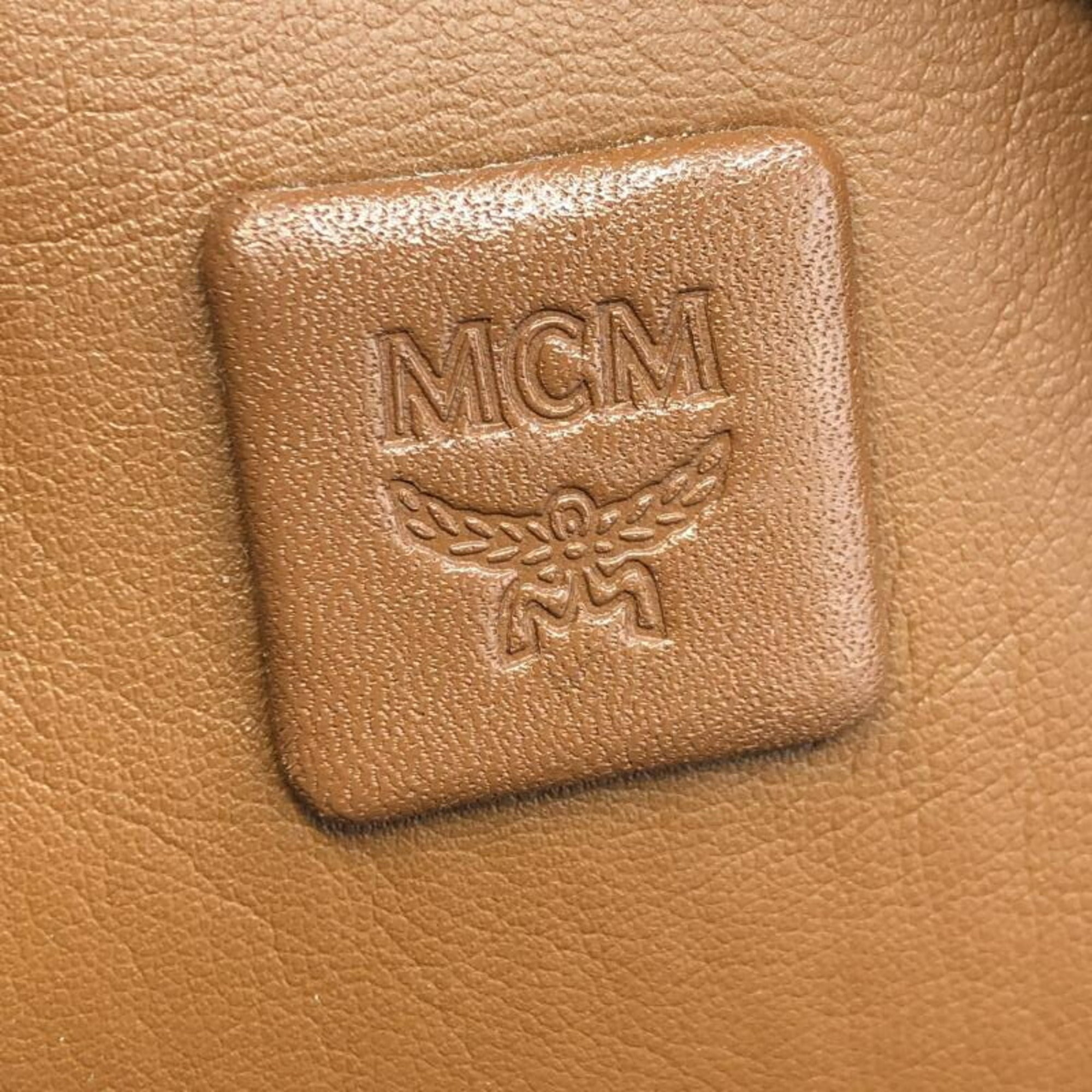 Mcm Visetos Black Backpack (Pre-Owned)