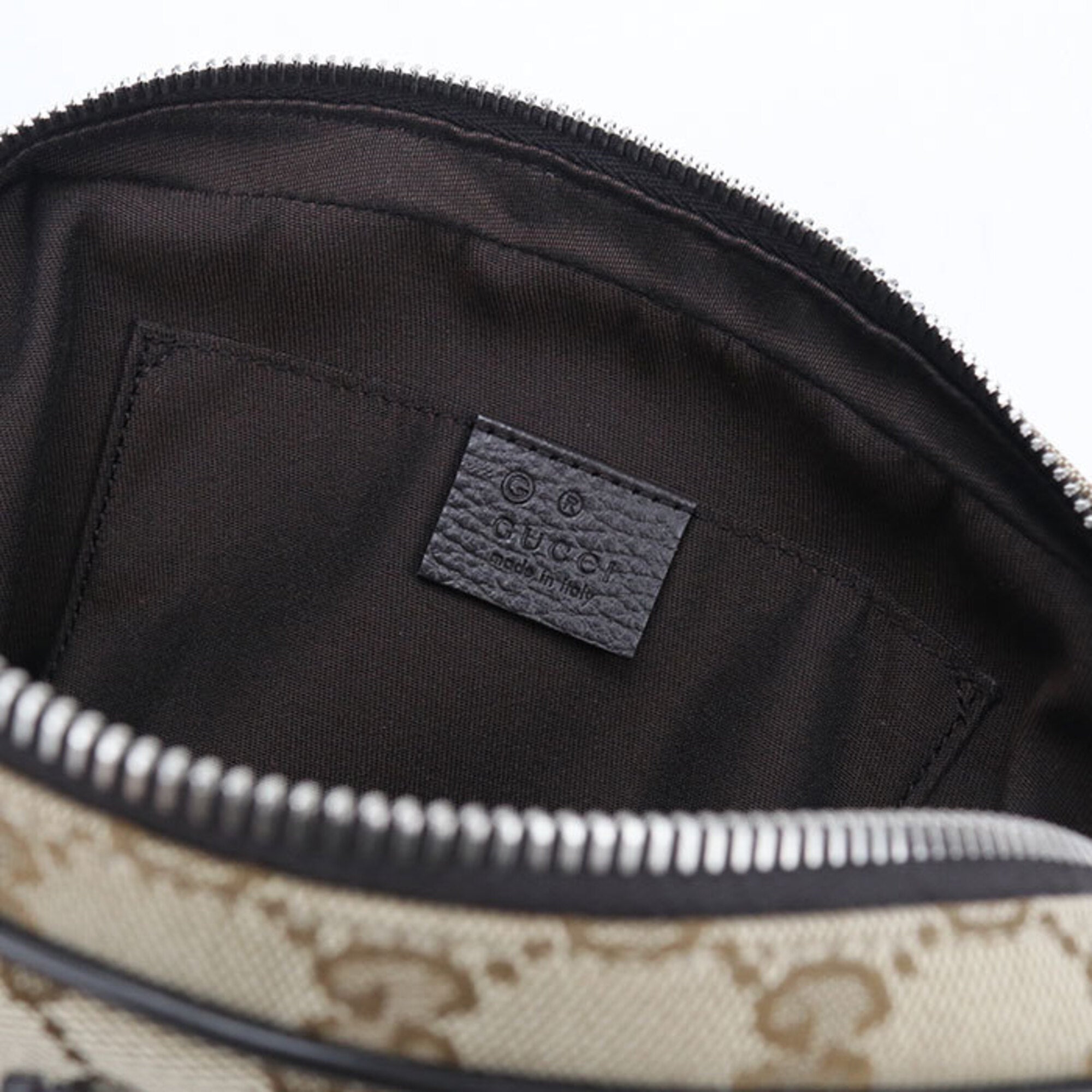 Gucci Beige Canvas Fanny Pack (Pre-Owned)