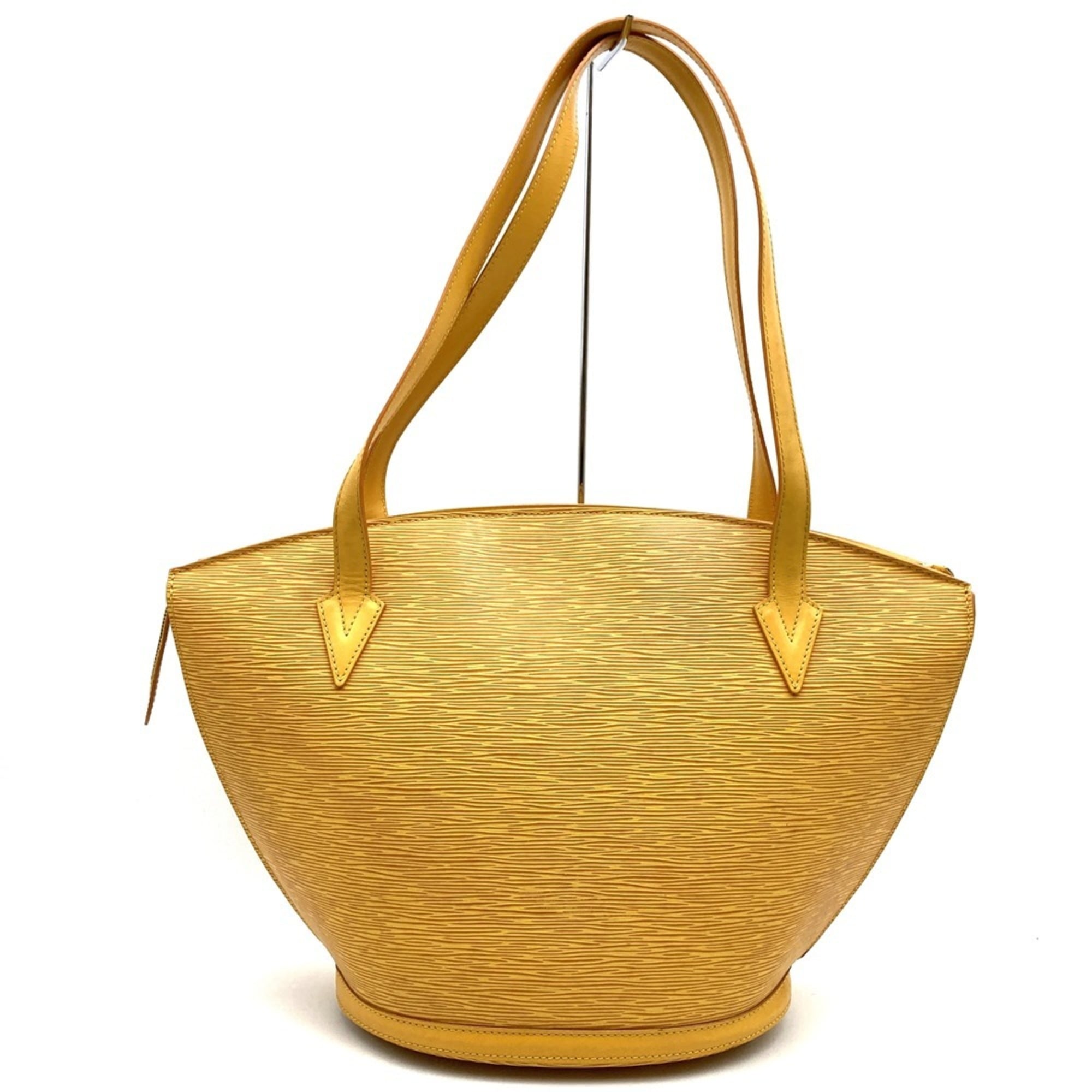 Louis Vuitton Epi Yellow Epi Leather Shoulder Bag (Pre-Owned)