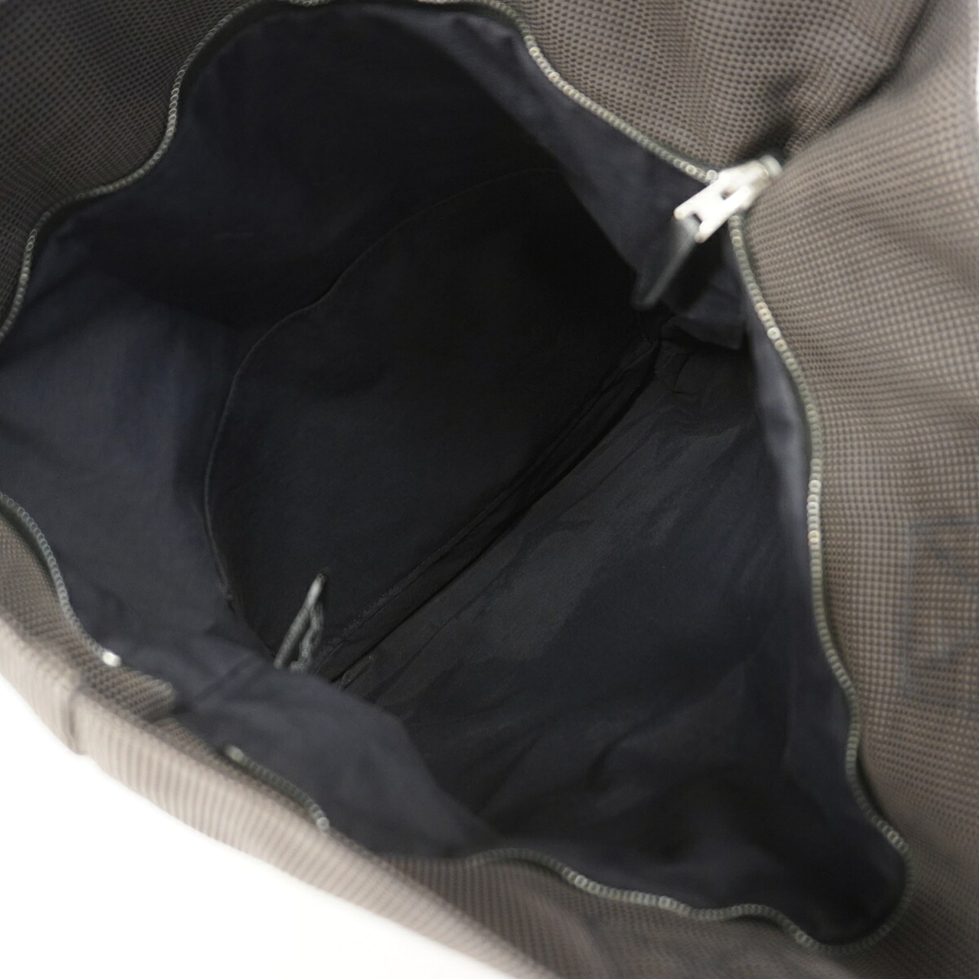 Hermes Gray Nylon Tote Bag (Pre-Owned)