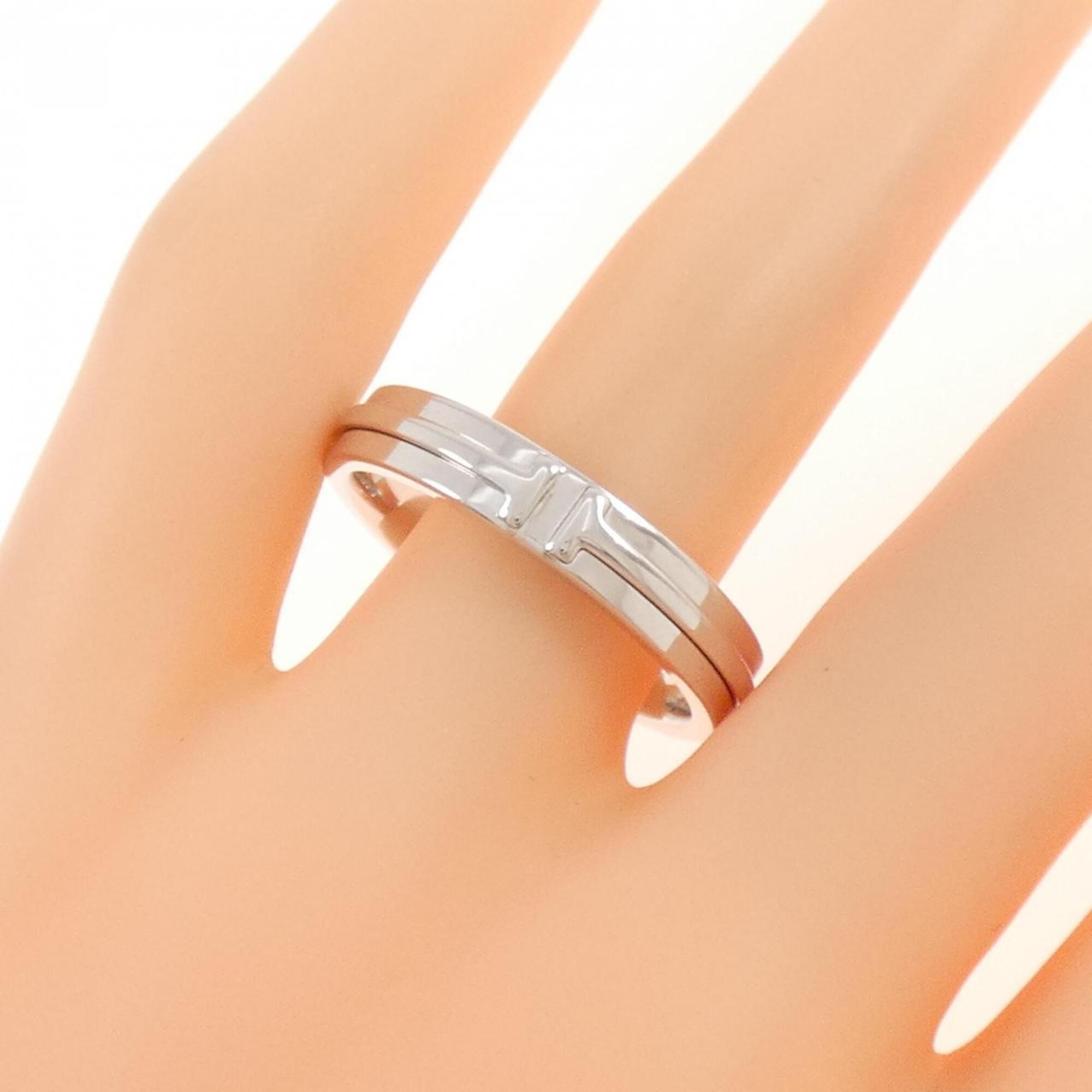 Tiffany White Gold (18K) Band Ring (Pre-Owned)