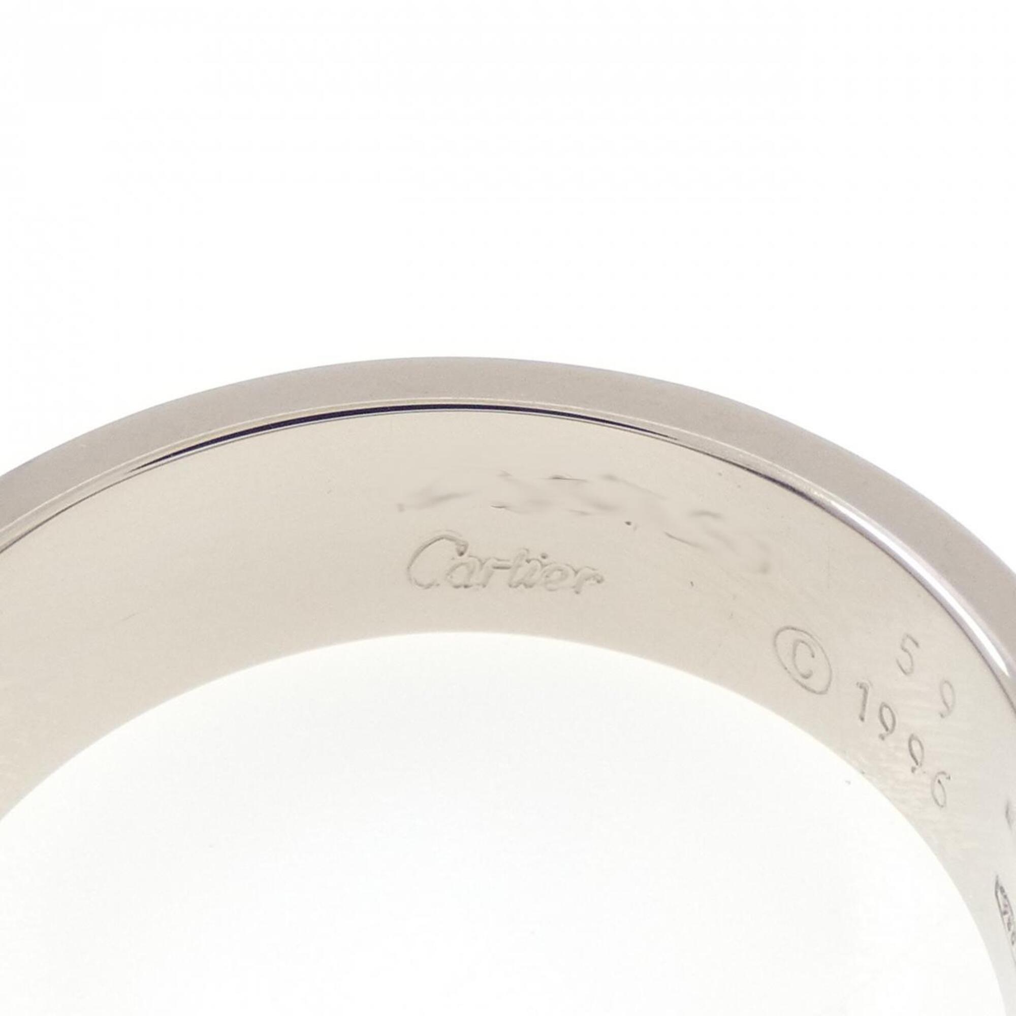 Cartier White Gold White Gold (18K) Band Ring (Pre-Owned)