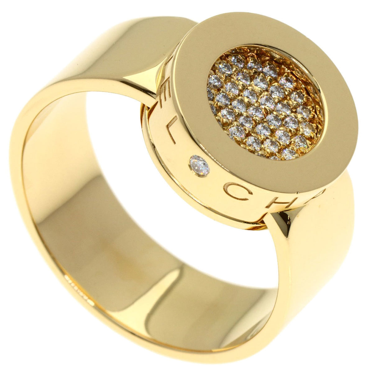 Chanel Gold Yellow Gold (18K) Band Ring (Pre-Owned)