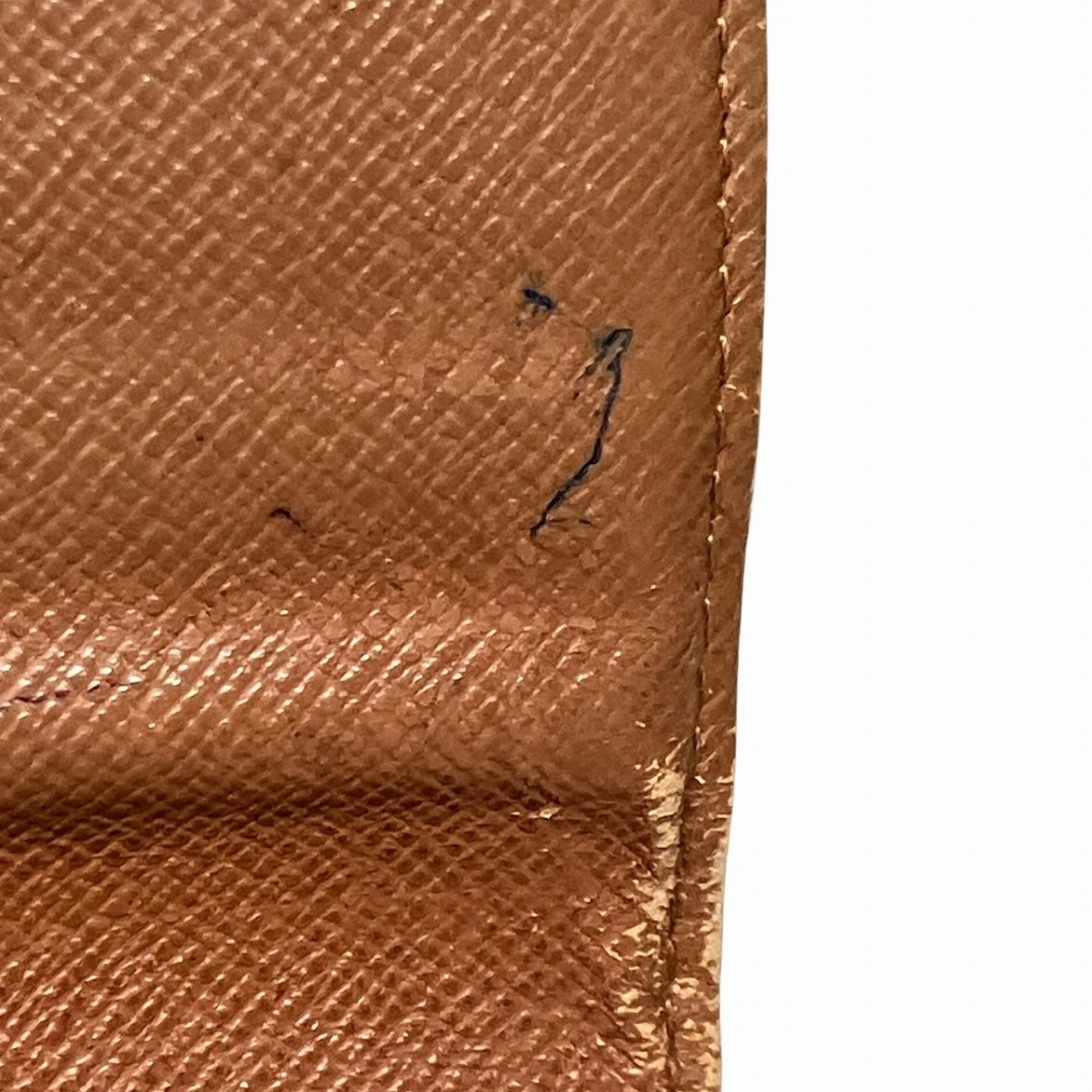 Louis Vuitton Monogram Brown Monogram Long Wallet (Bi-Fold) (Pre-Owned)
