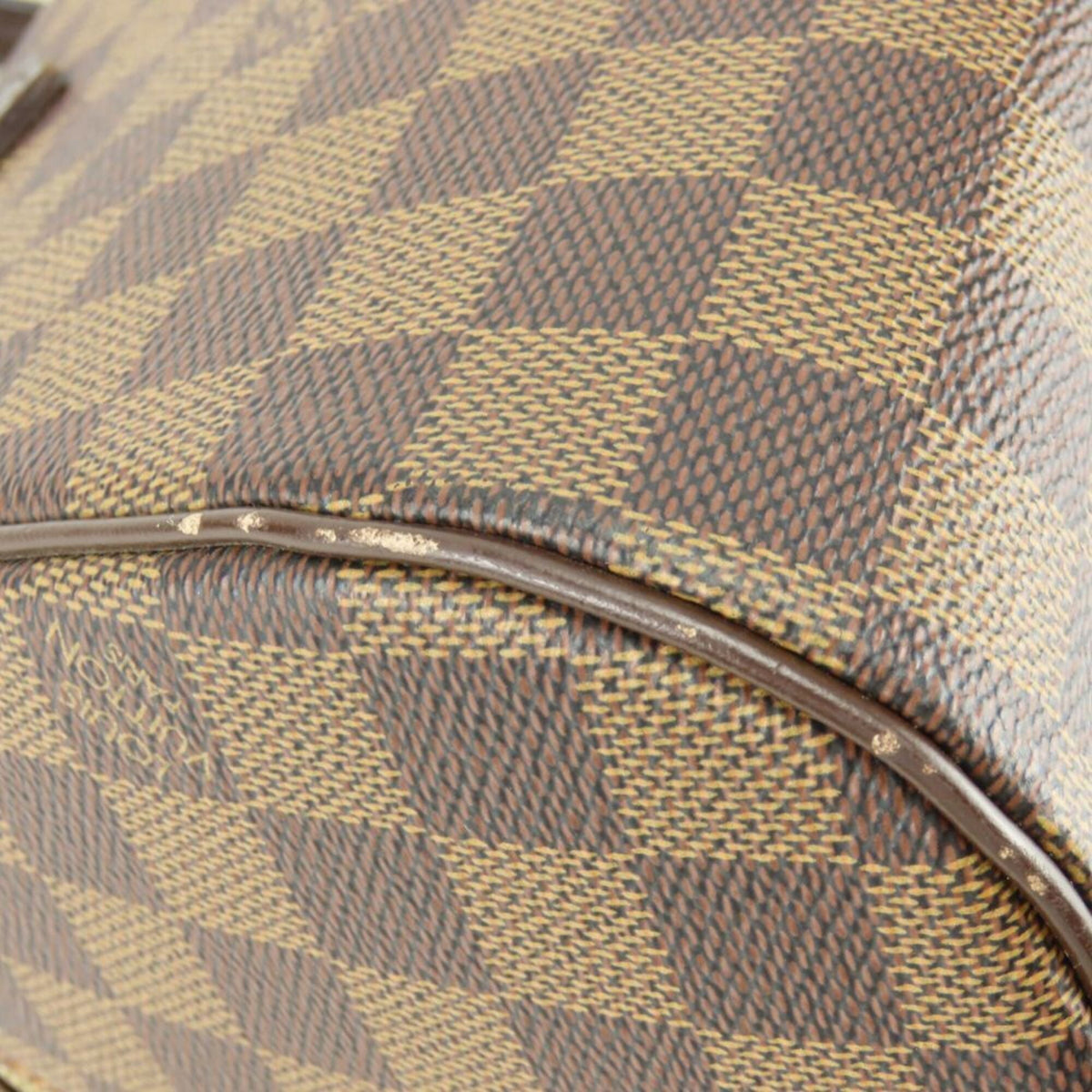 Louis Vuitton Damier Brown Damier Canvas Handbag (Pre-Owned)