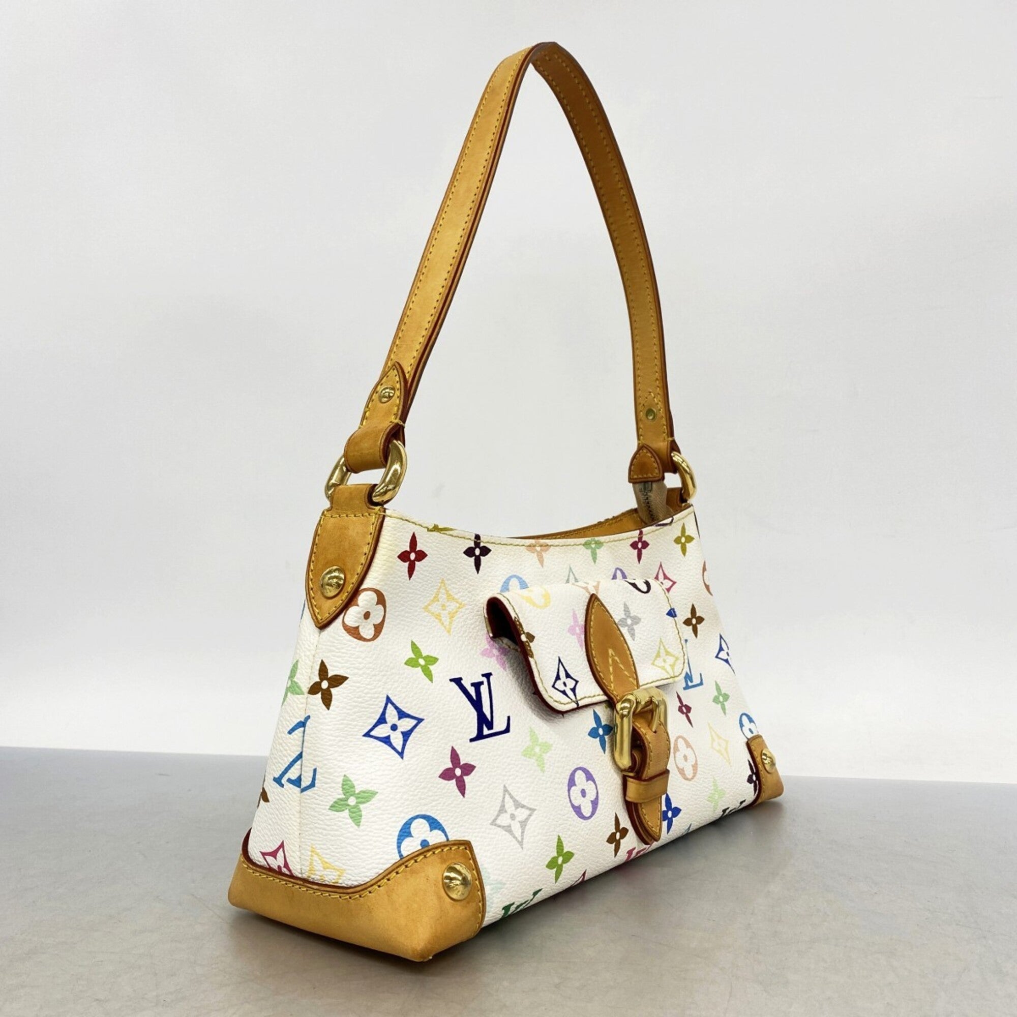 Louis Vuitton Blanc Shoulder Bag (Pre-Owned)