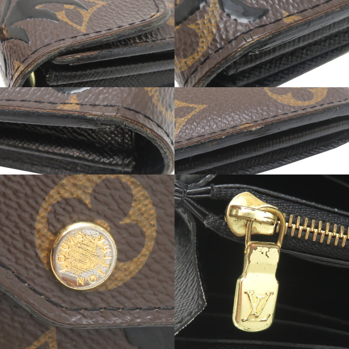 Louis Vuitton Monogram Brown Monogram Long Wallet (Bi-Fold) (Pre-Owned)