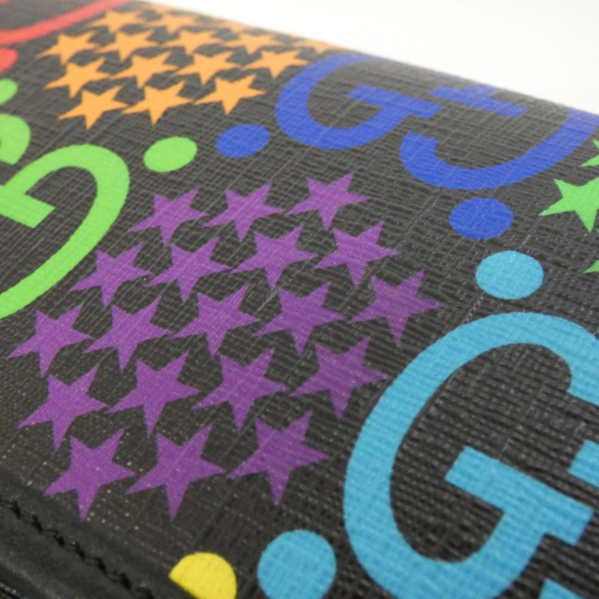 Gucci Black Multi-Color Canvas Fanny Pack (Pre-Owned)