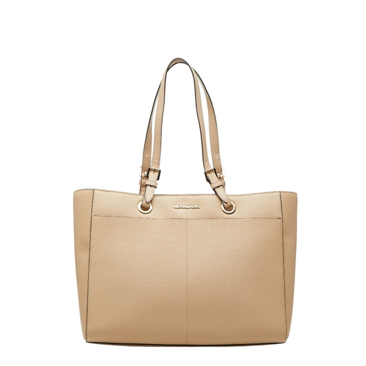 Michael Kors Beige Leather Tote Bag (Pre-Owned)