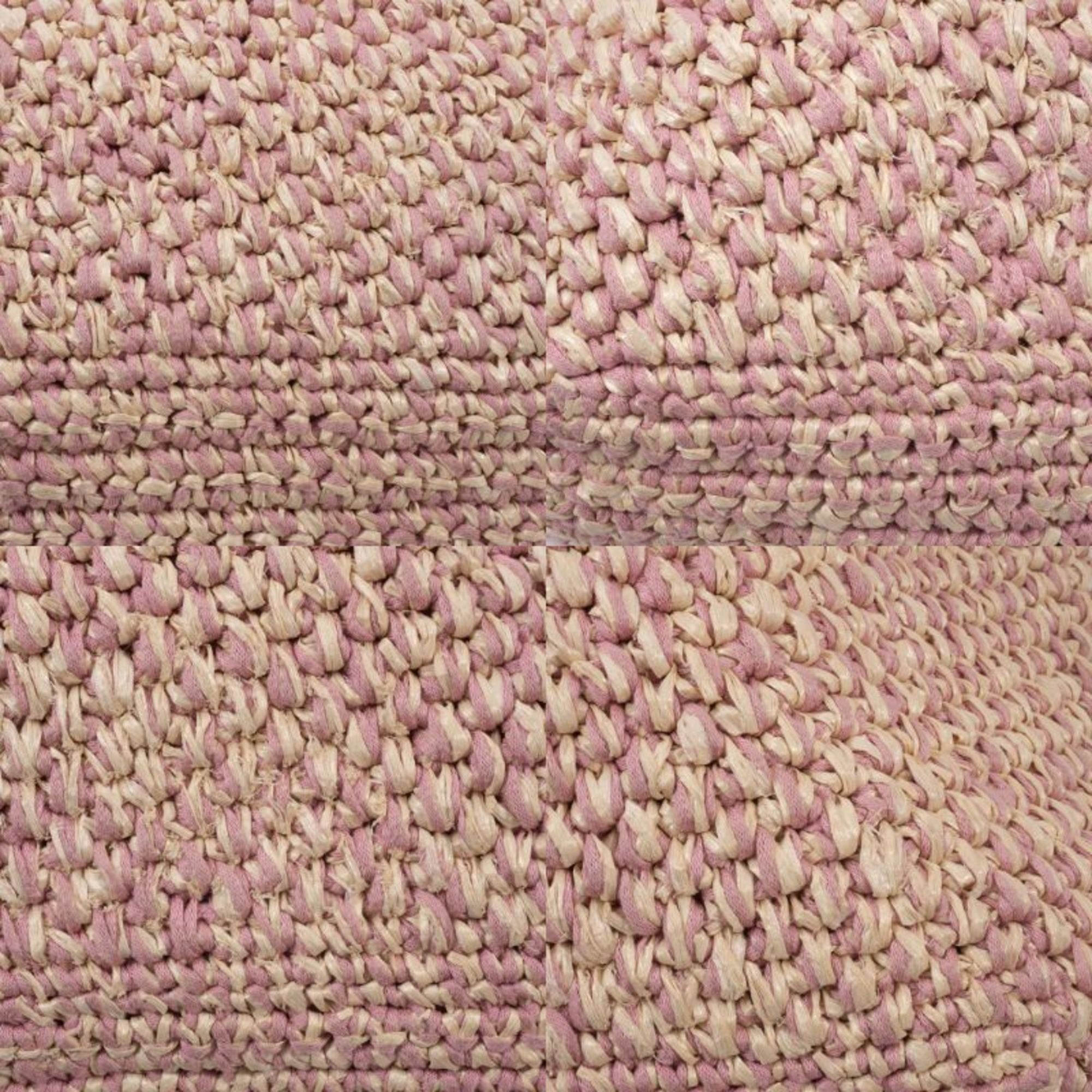 Fendi Pink Straw Tote Bag (Pre-Owned)