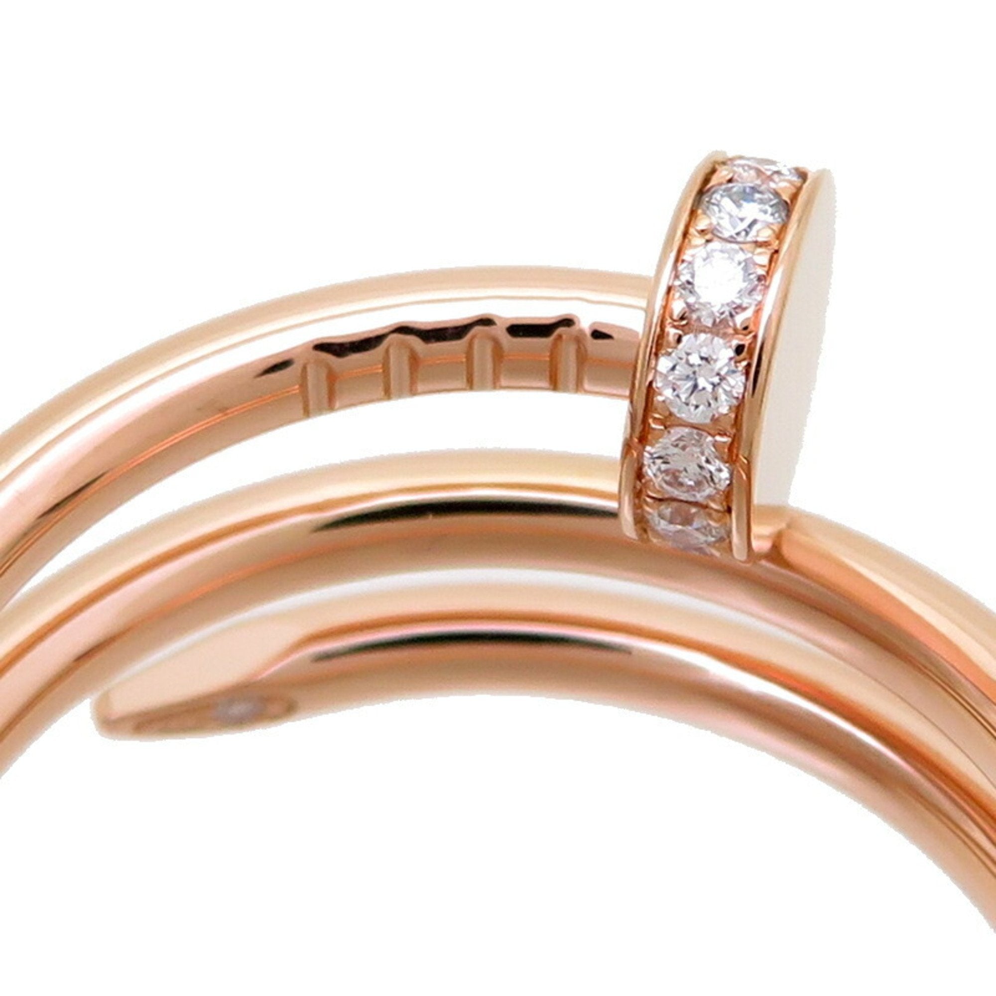 Cartier Juste Un Clou Pink Gold (18K) Band Ring (Pre-Owned)