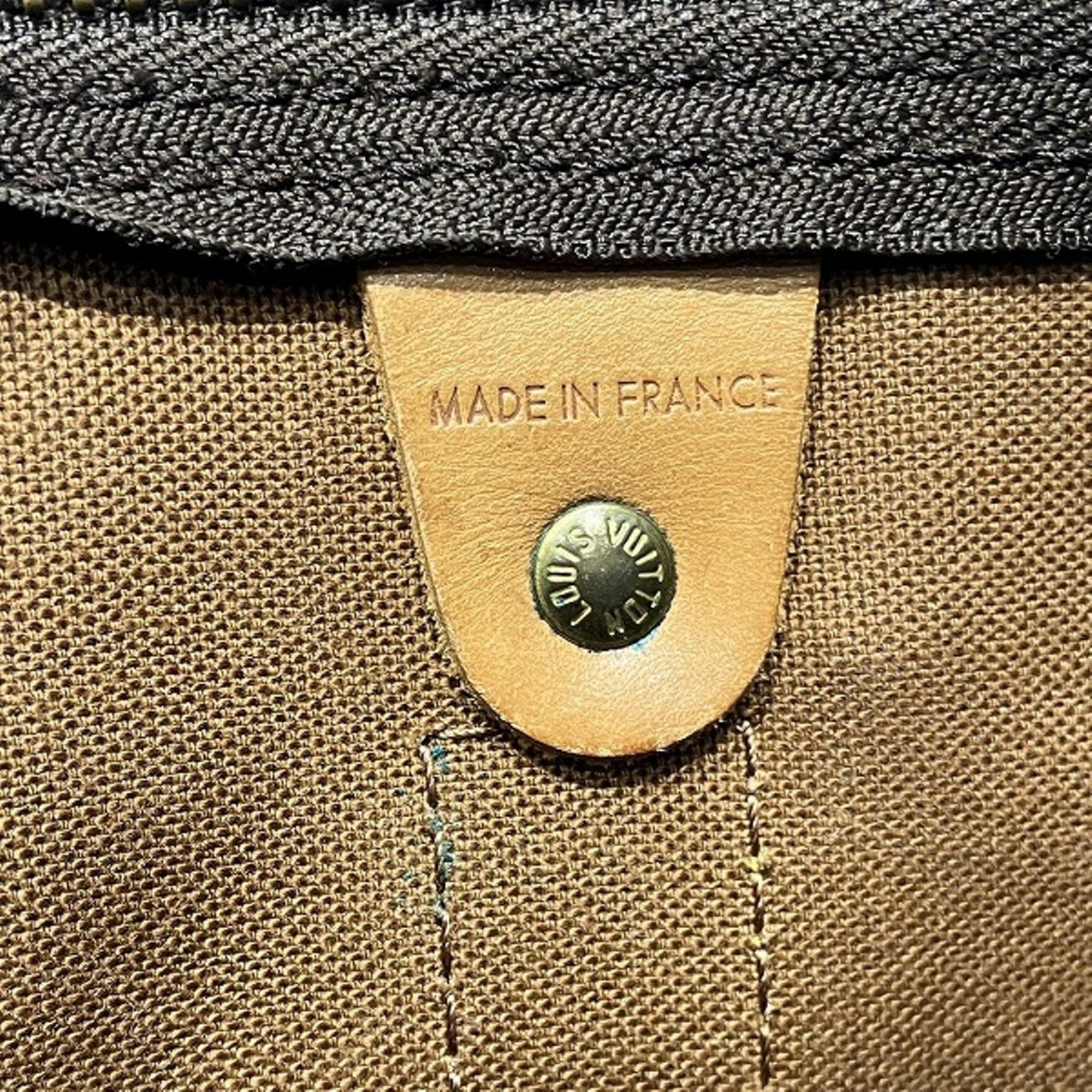 Louis Vuitton Brown Monogram Boston Bag Handbag (Pre-Owned)