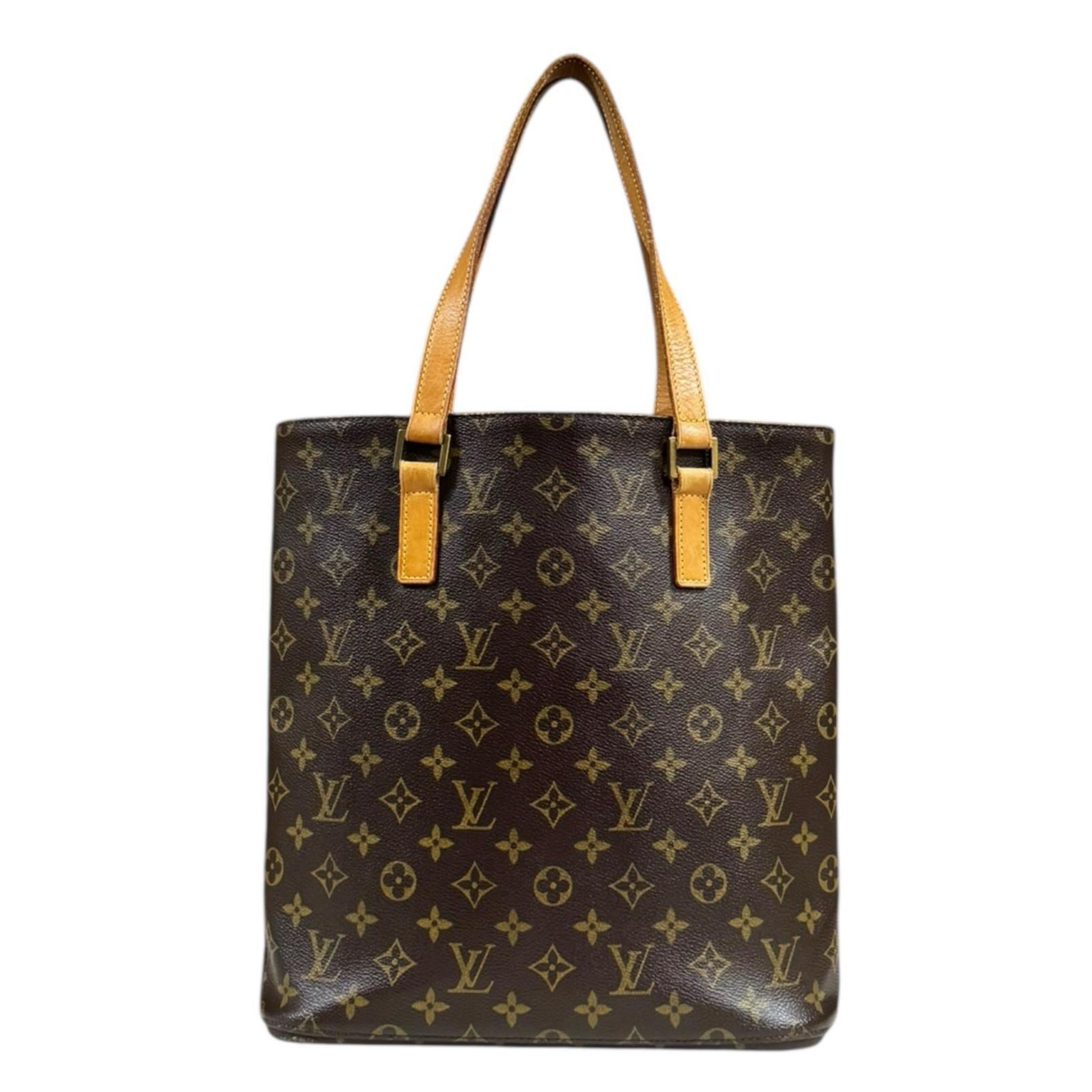 Louis Vuitton Brown Monogram Canvas Tote Bag (Pre-Owned)