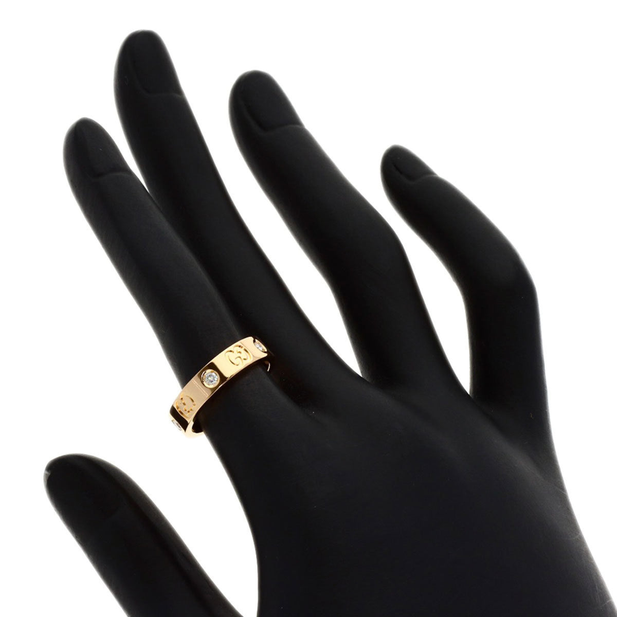 Gucci Pink Gold (18K) Band Ring (Pre-Owned)