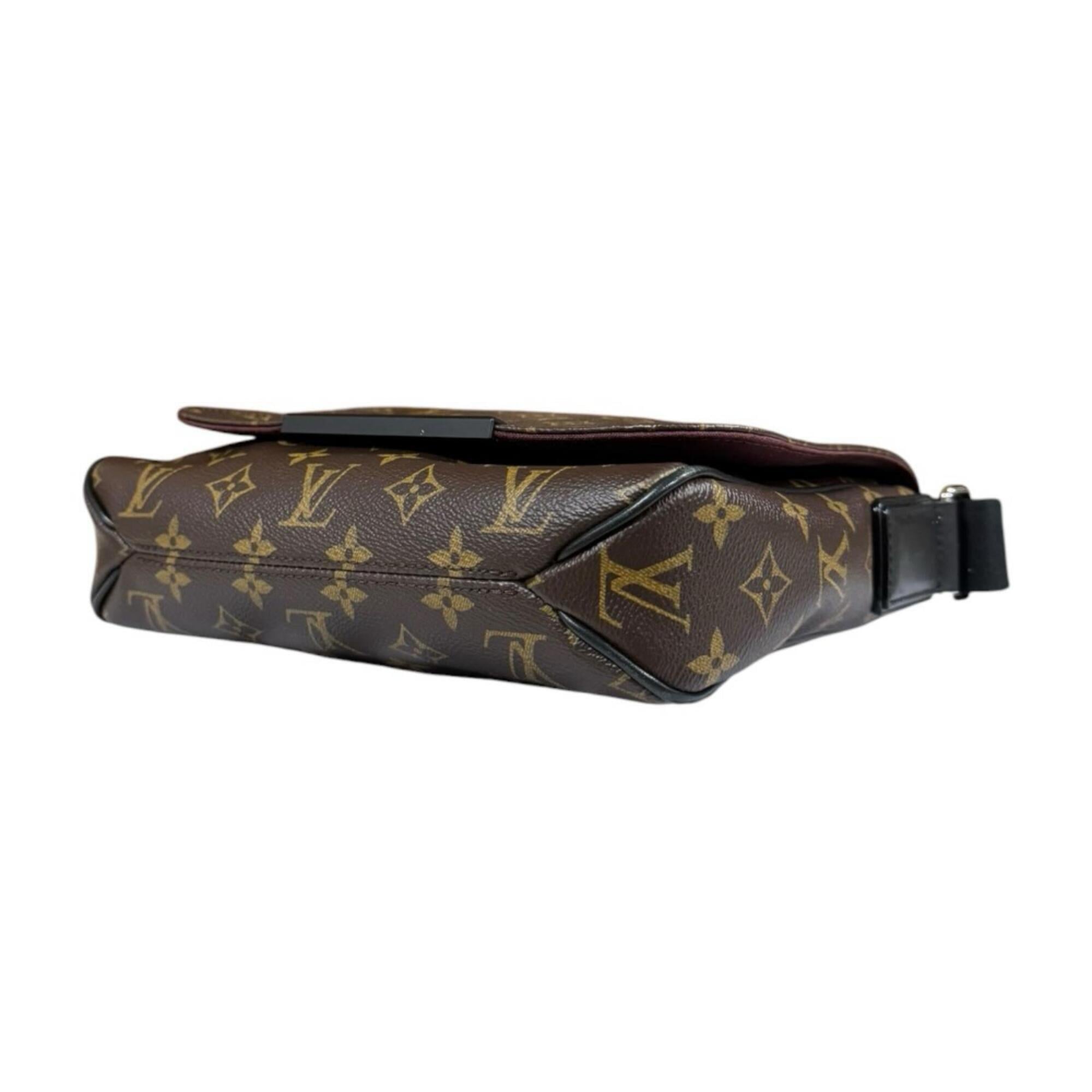 Louis Vuitton Black Brown Monogram Shoulder Bag (Pre-Owned)