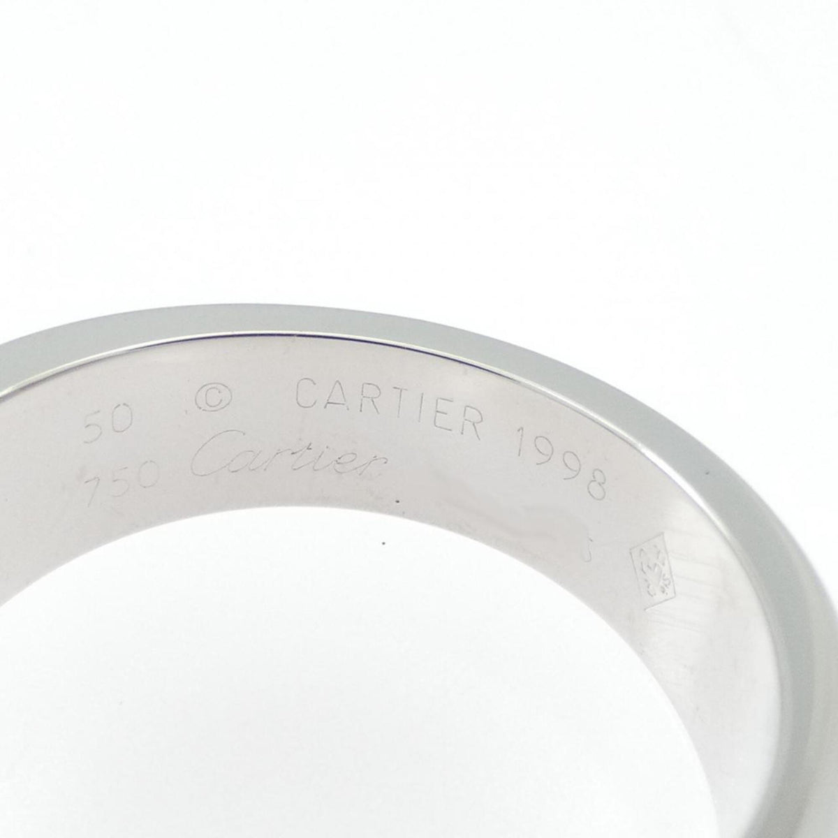 Cartier White Gold (18K) Band Ring (Pre-Owned)