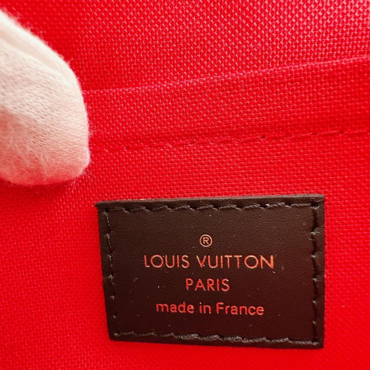 Louis Vuitton Brown Monogram Pouch Tote Bag (Pre-Owned)