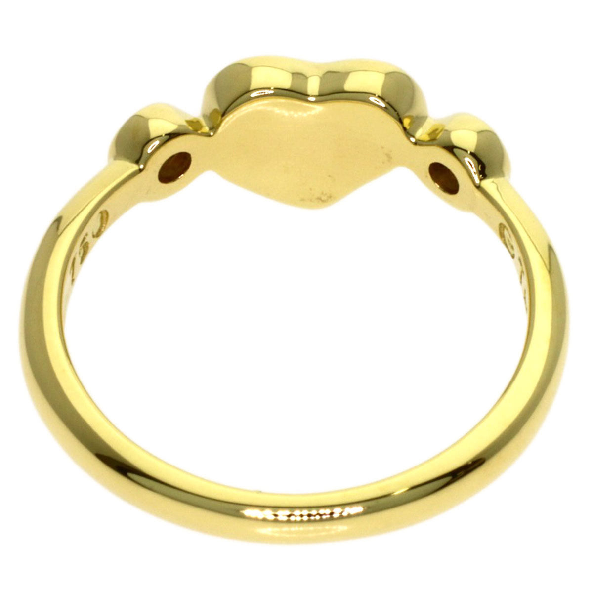 Tiffany Heart Yellow Gold (18K) Band Ring (Pre-Owned)