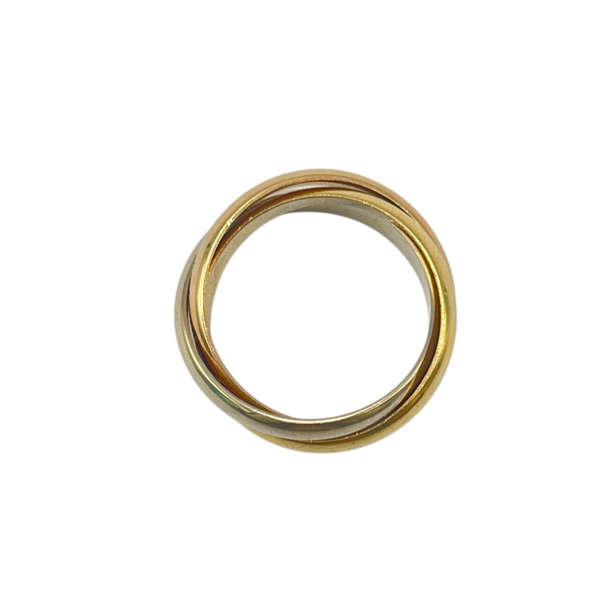 Cartier Gold Silver Pink Gold Yellow Gold (18K) Pink Gold (18K) White Gold (18K) Band Ring (Pre-Owned)