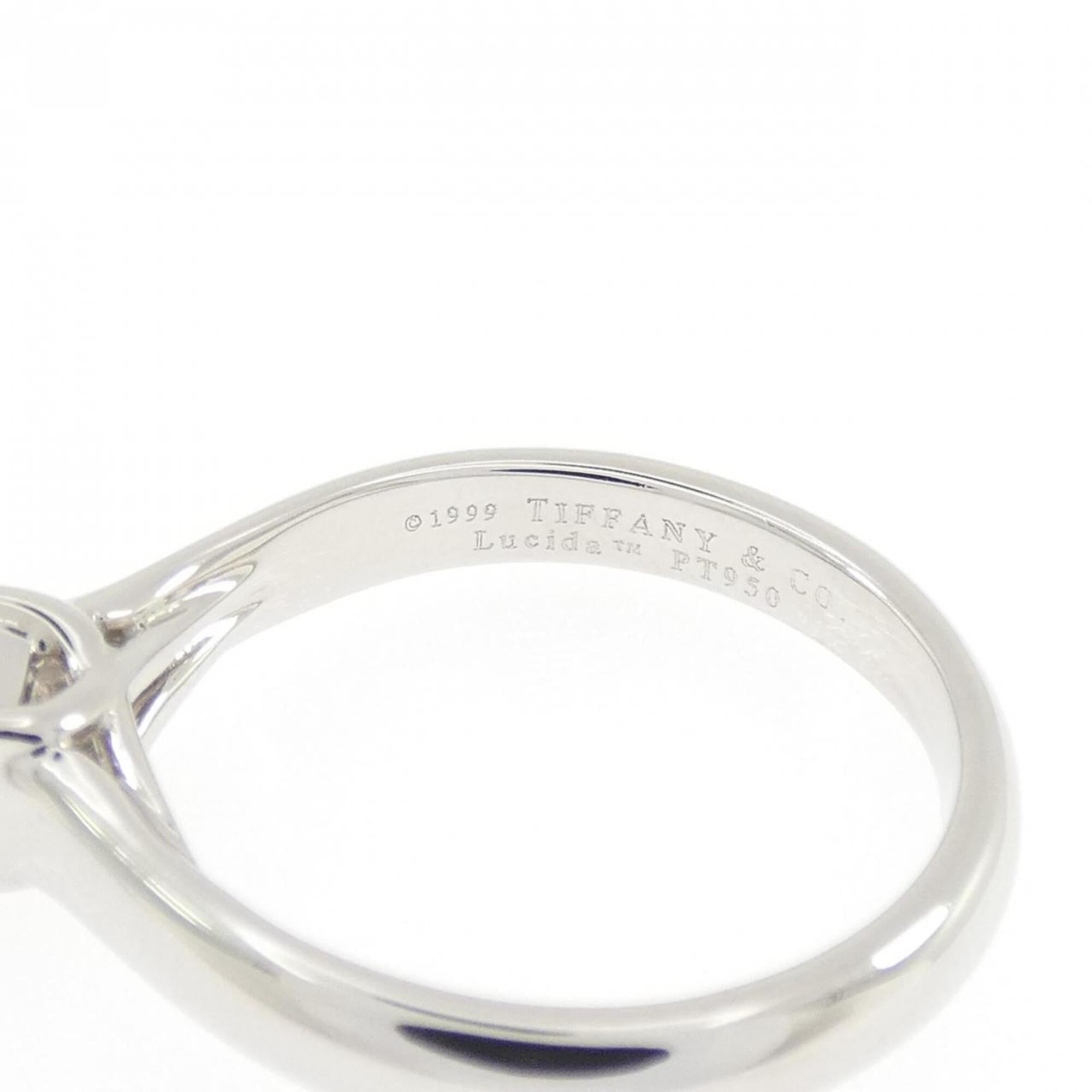 Tiffany Platinum 950 Band Ring (Pre-Owned)