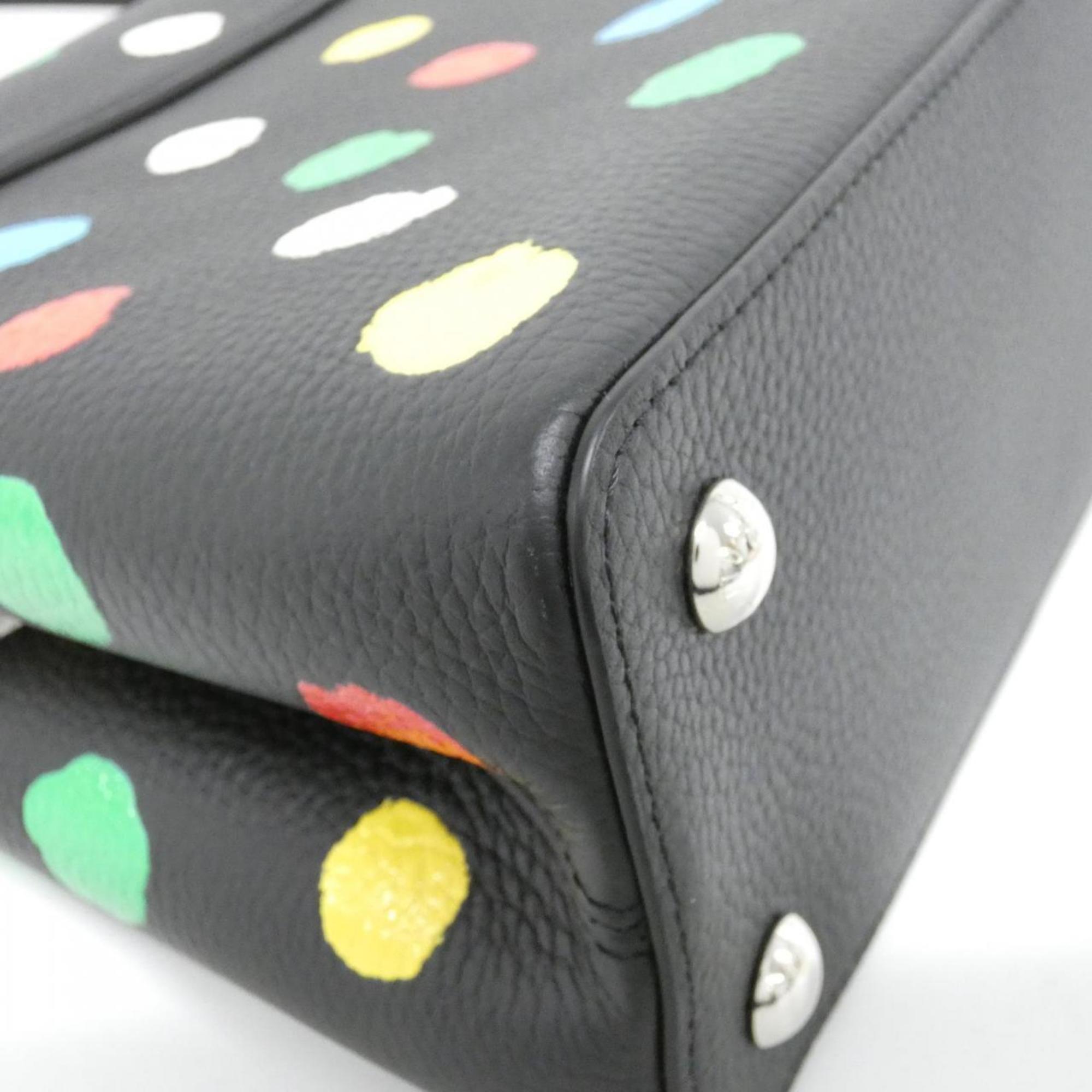 Louis Vuitton Black Multi-Color Leather Handbag (Pre-Owned)