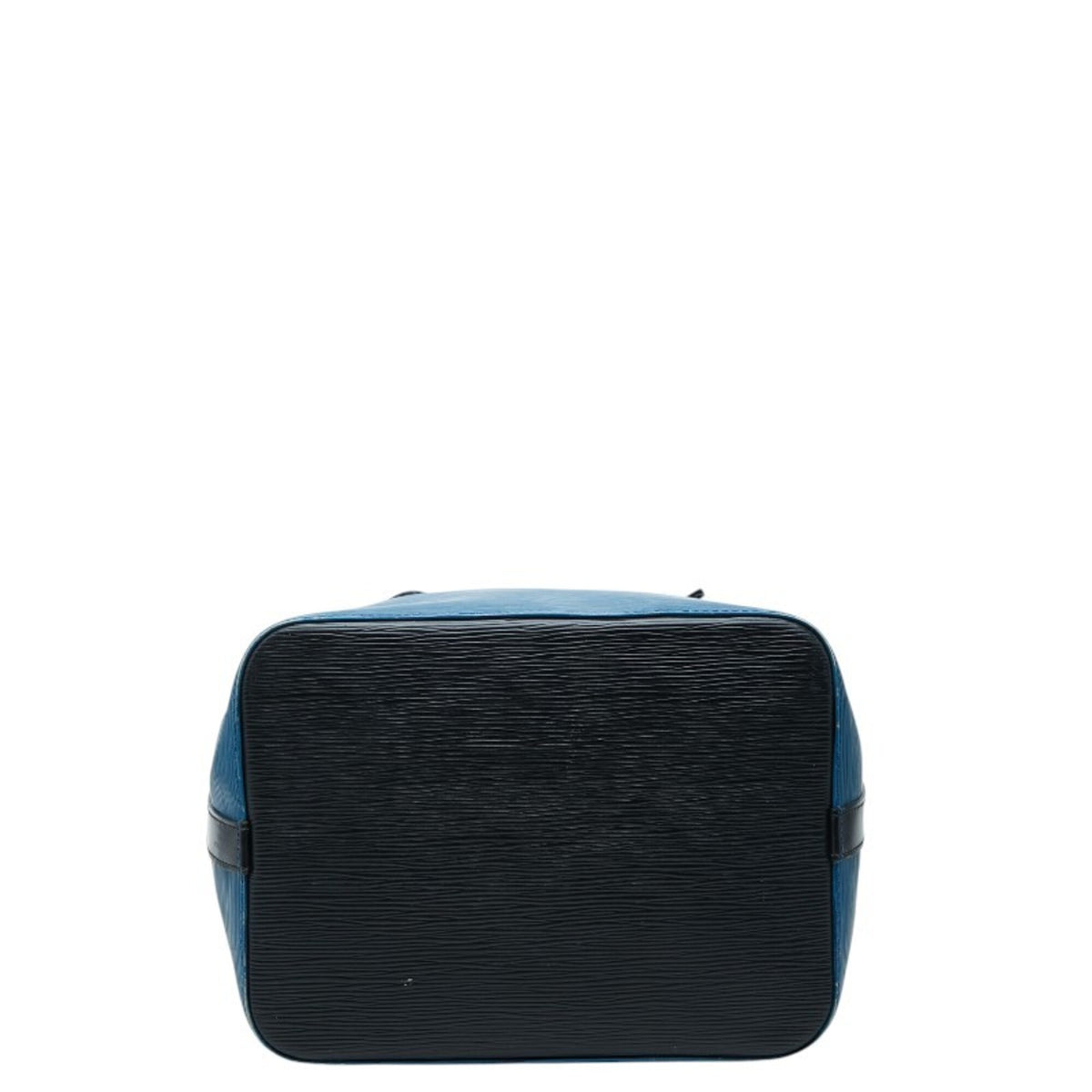 Louis Vuitton Noir Toledo Blue Leather Shoulder Bag (Pre-Owned)