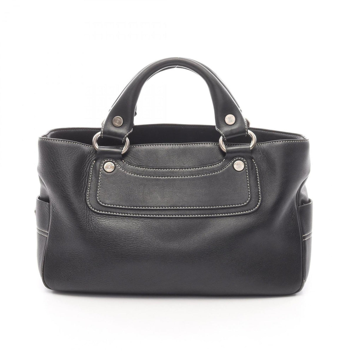 Celine Black Leather Handbag (Pre-Owned)